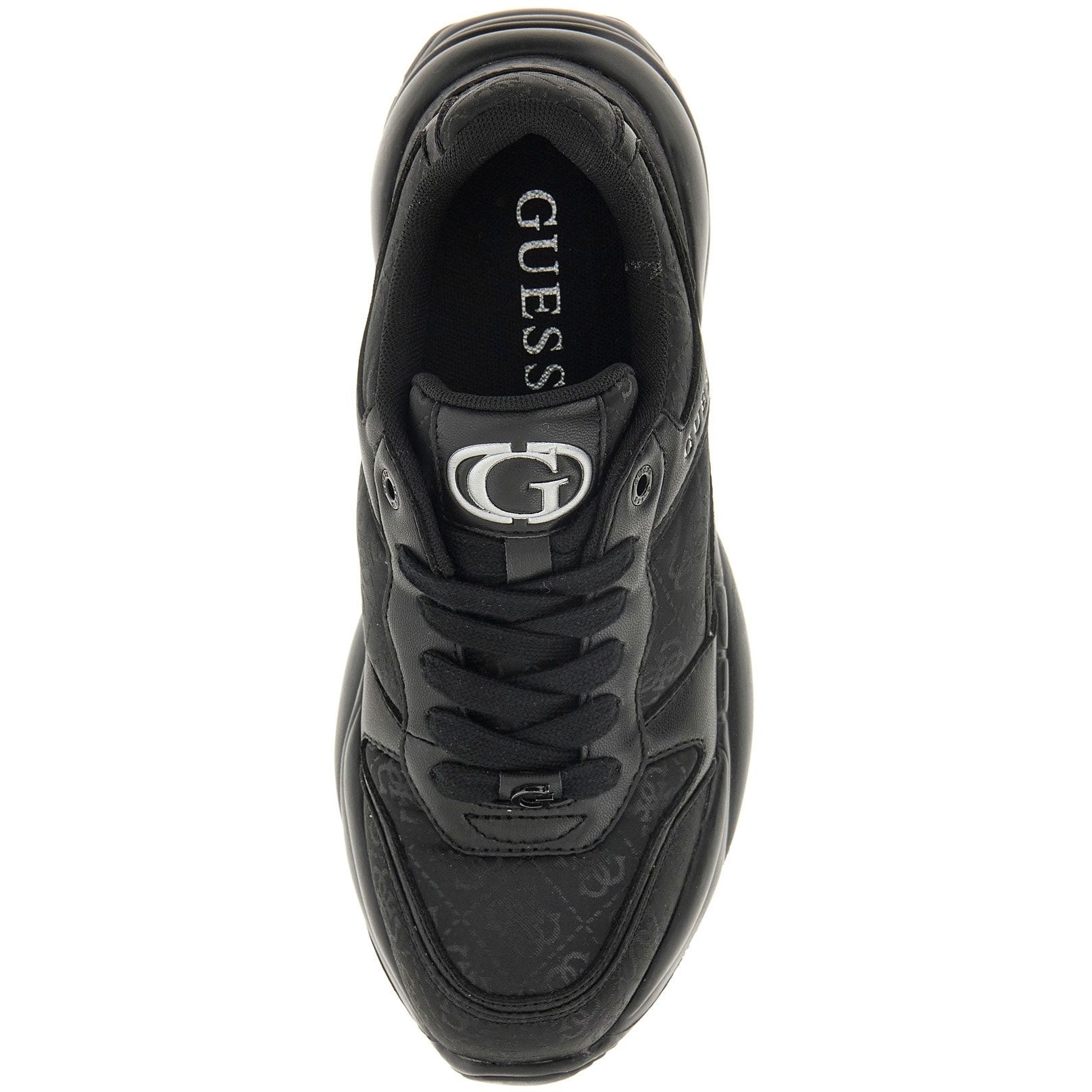 GUESS Laisvalaikio bateliai moterims, Juoda, Samnie leisure 4