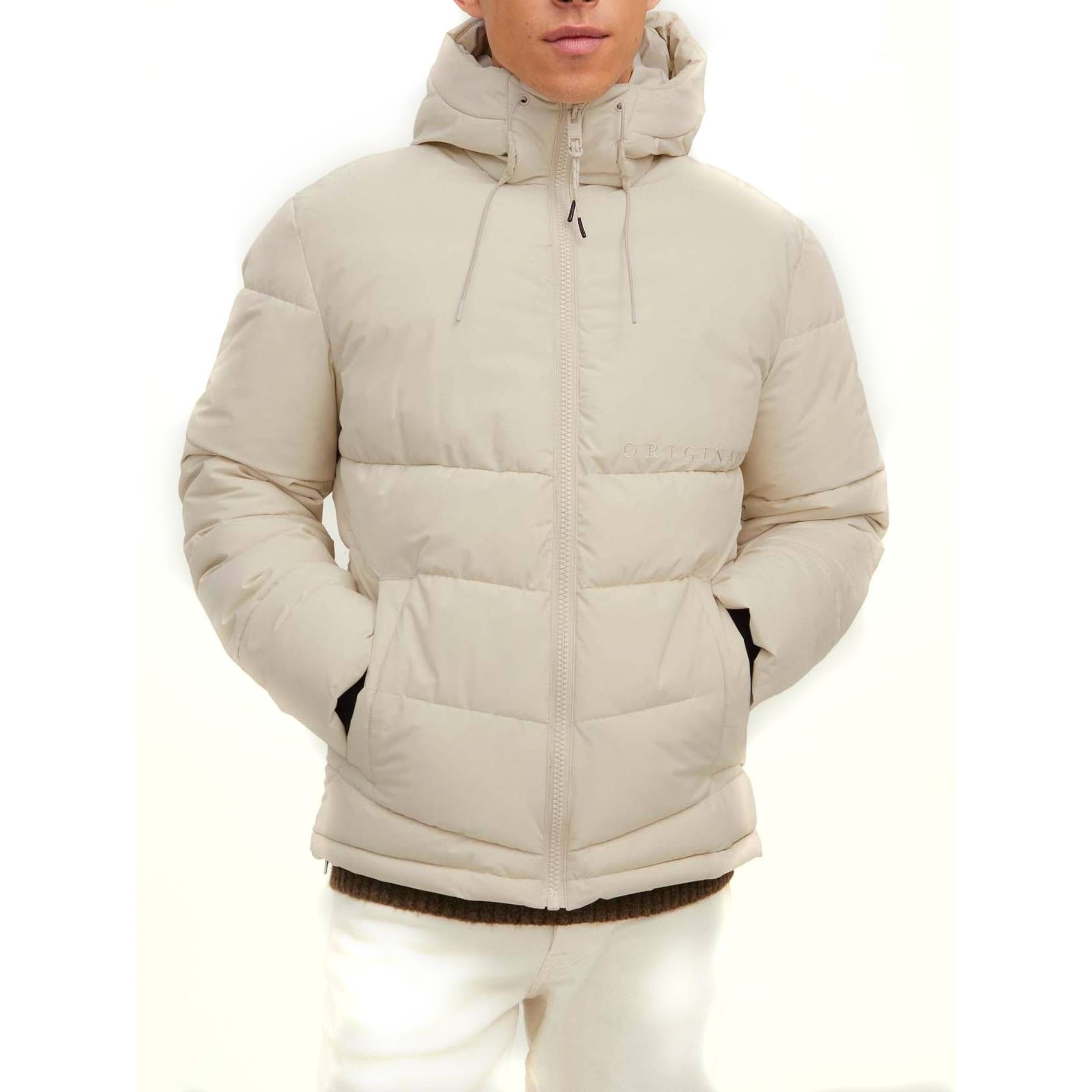 JACK & JONES Striukė vyrams, Moonbeam, JORCOPENHAGEN PUFFER 2