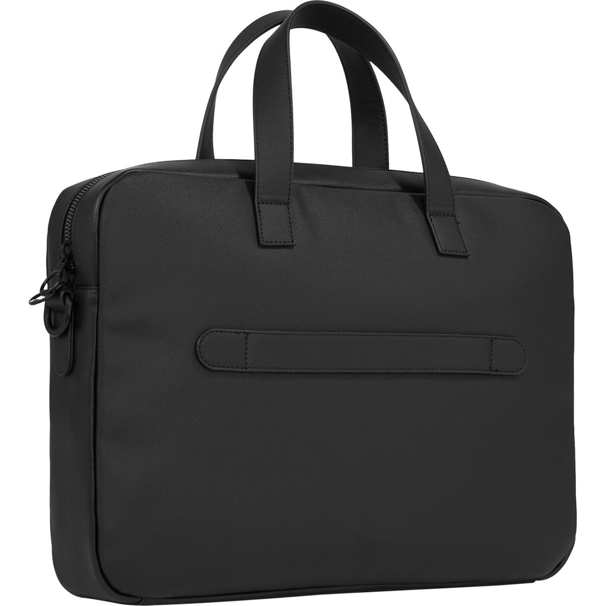 TOMMY HILFIGER Dėklas kompiuteriui vyrams, Juoda, Pique slim computer bag 2