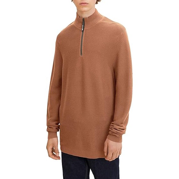 TOM TAILOR Megztinis vyrams, Ruda, Megztiniai 2