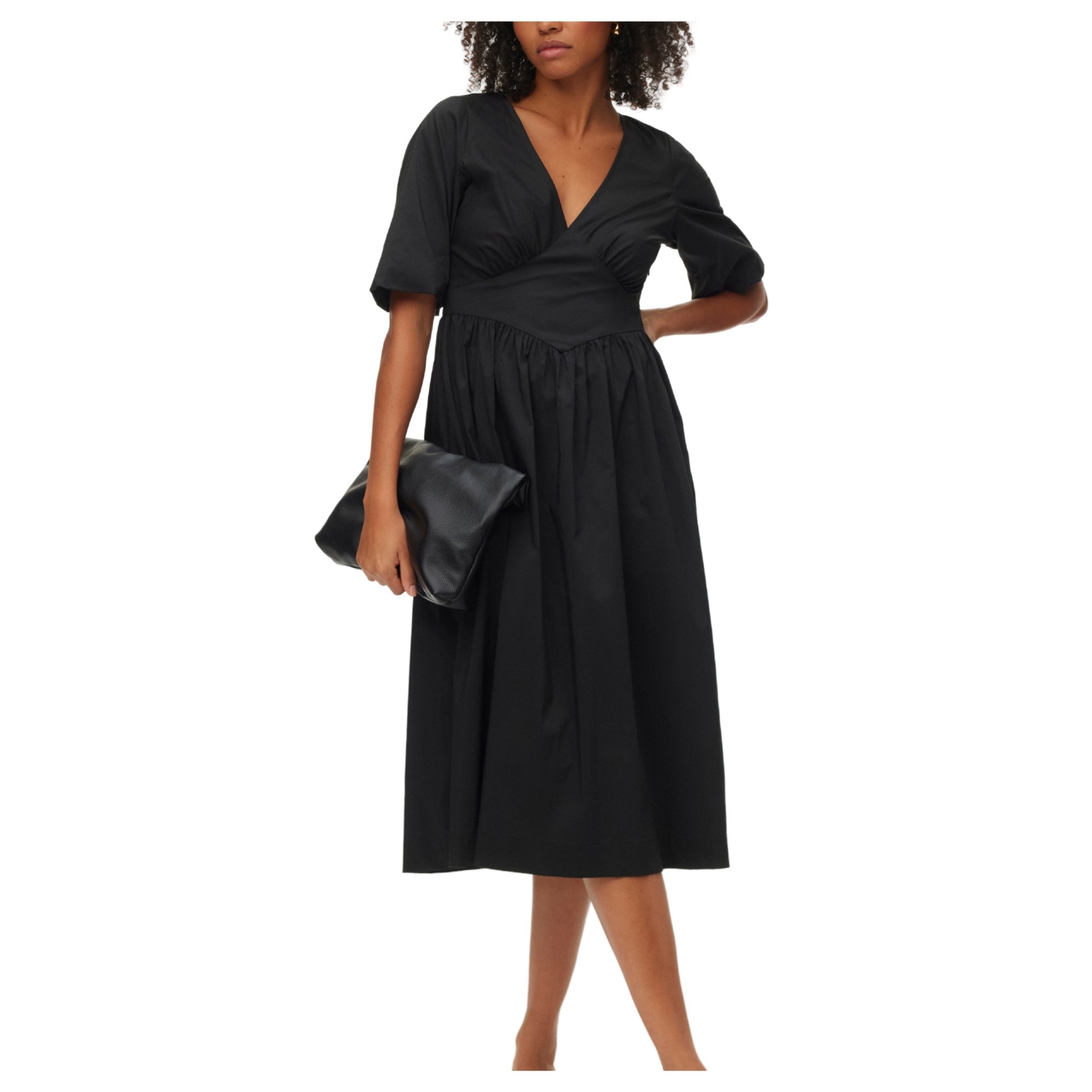 VERO MODA Midi suknelė moterims, Juoda, Friba 1