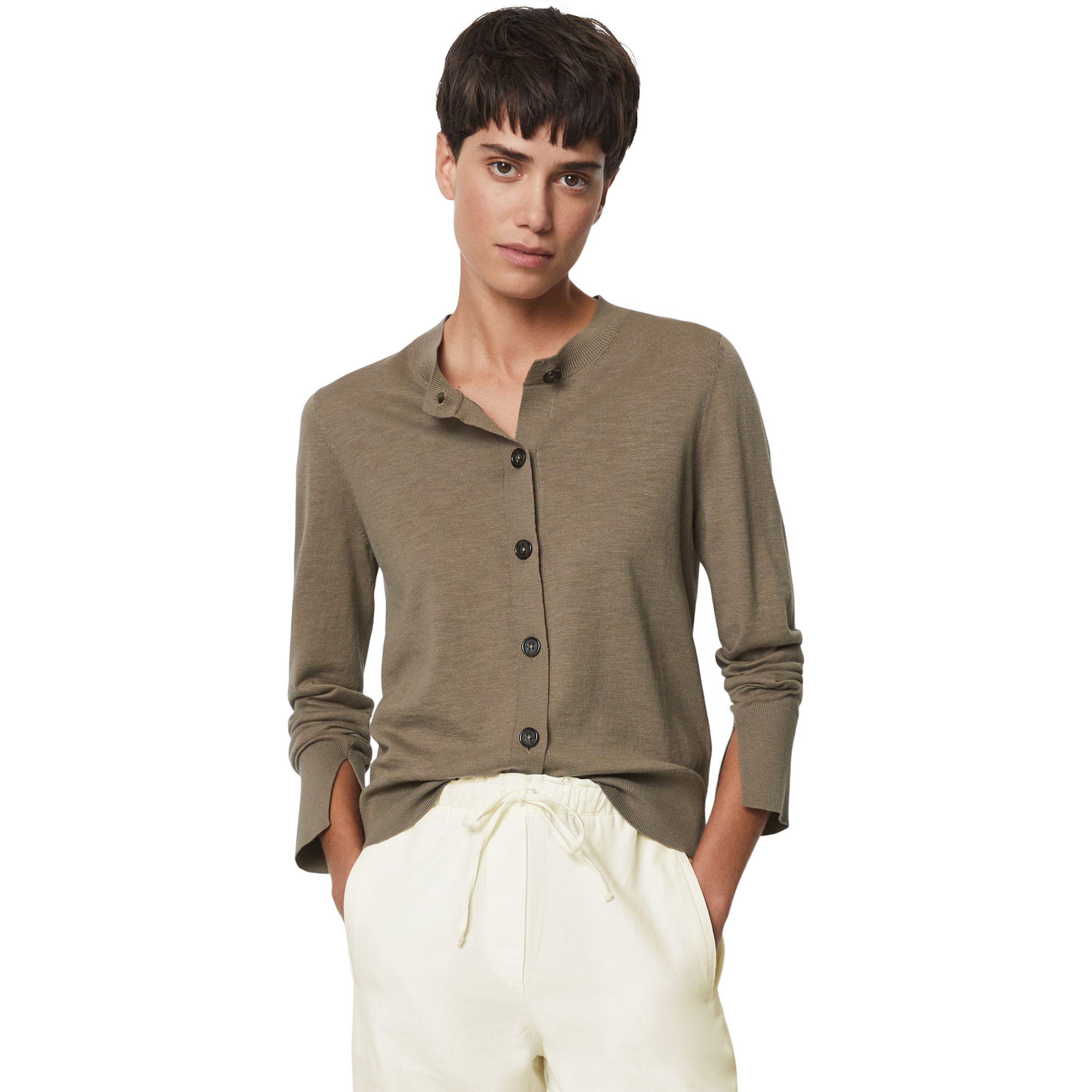 MARC O'POLO Kardiganas moterims, Ruda 2