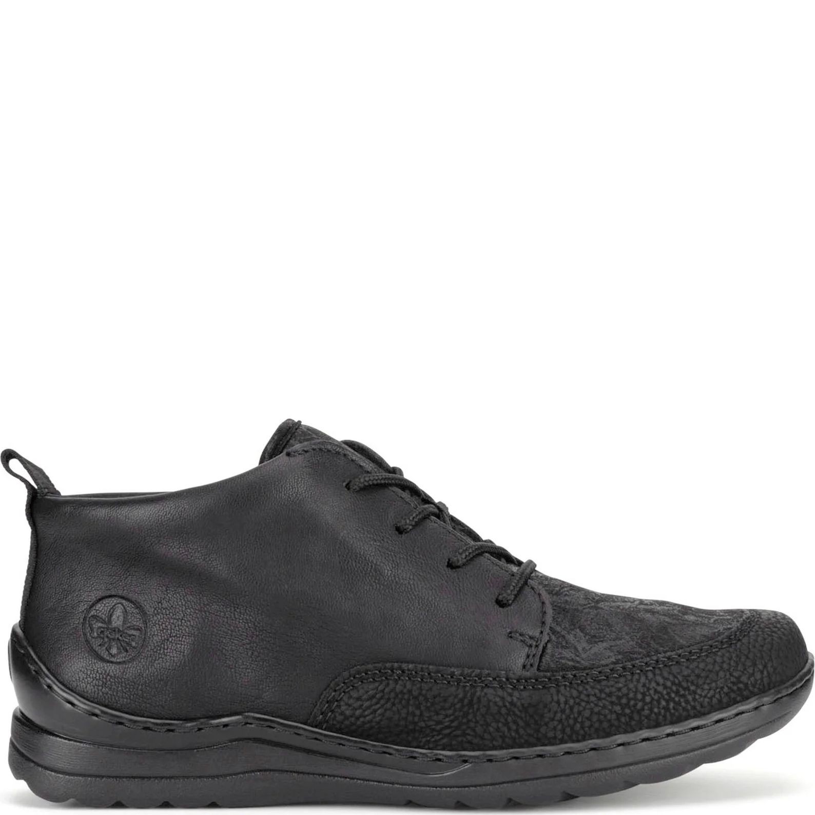 RIEKER Laisvalaikio bateliai moterims, Juoda, Ladies short boots 2