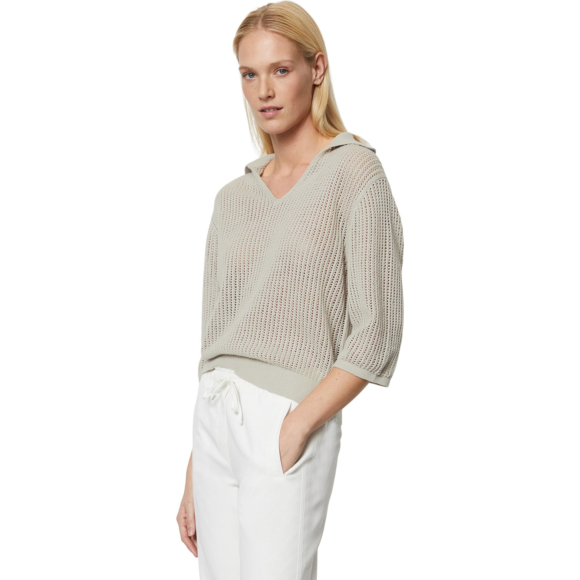 MARC O'POLO Megztinis moterims, Smėlio 2