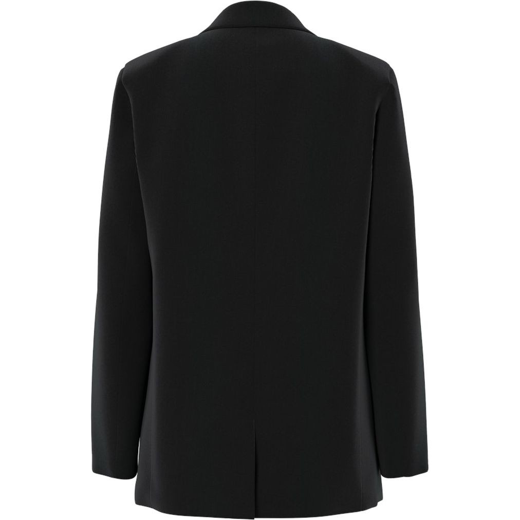 PIECES Švarkas moterims, Juoda, Bozzy detail blazer 2