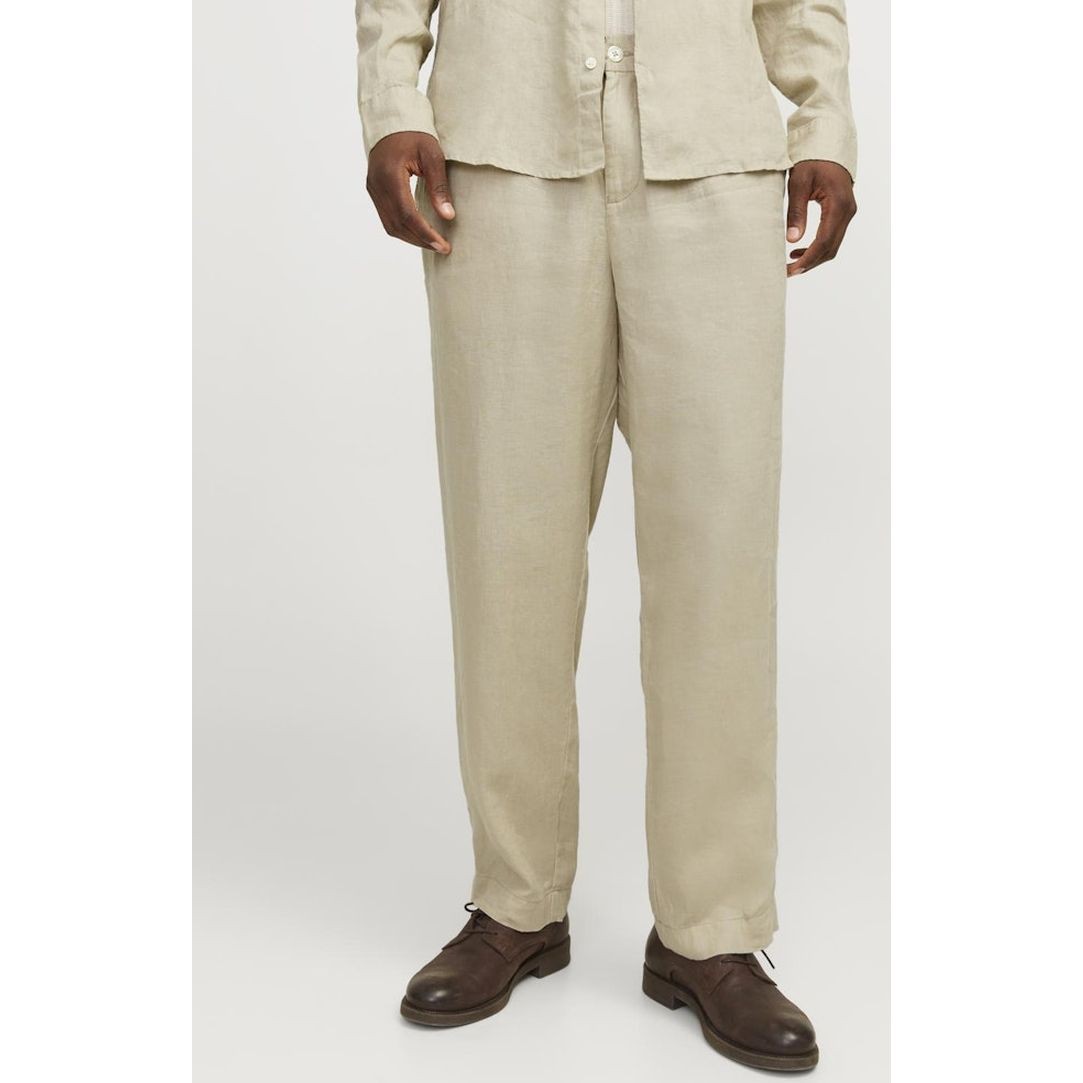 JACK & JONES Kelnės vyrams, Smėlio, Jpstkarl pants 3
