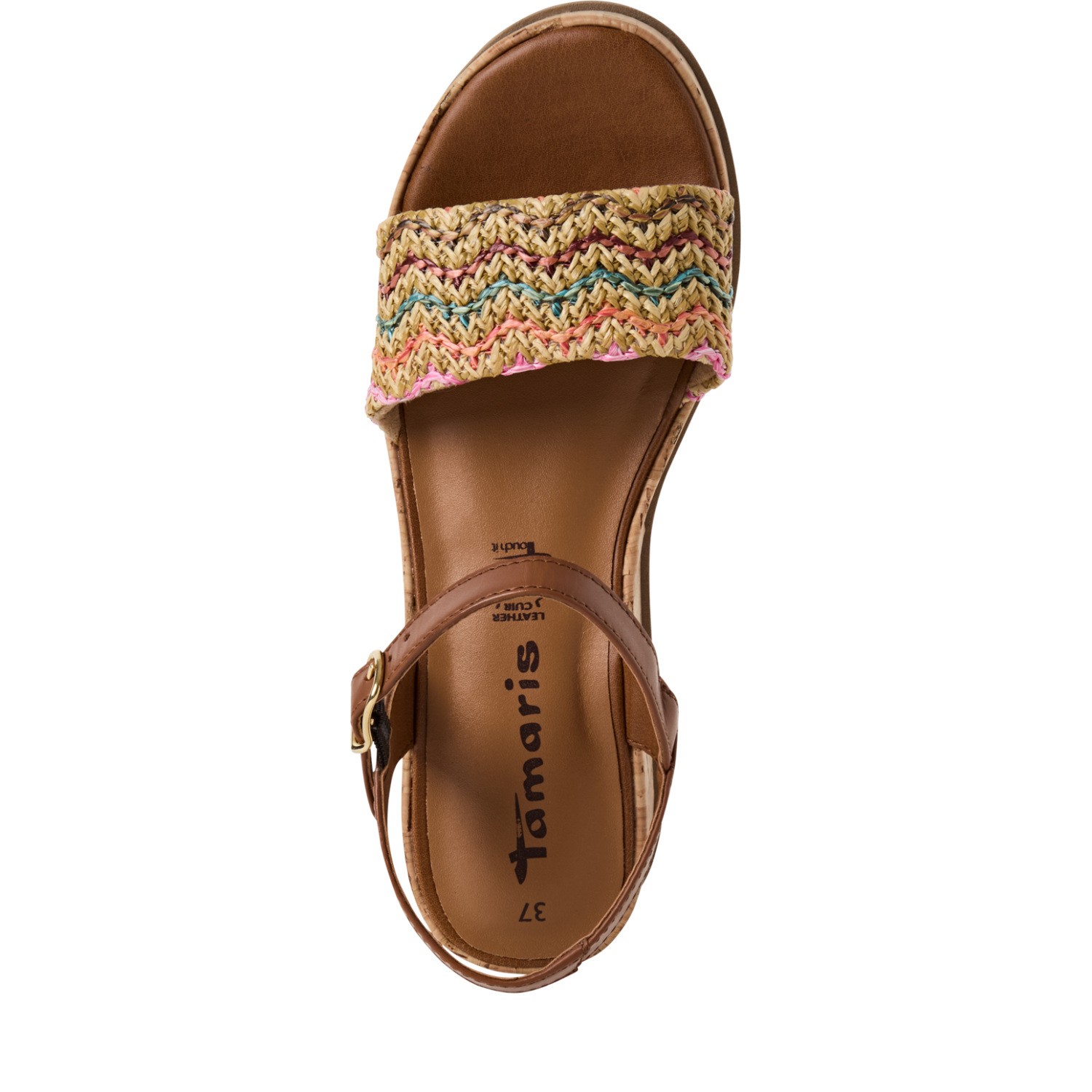 TAMARIS Basutės moterims, Oranžinė, Sandals 5