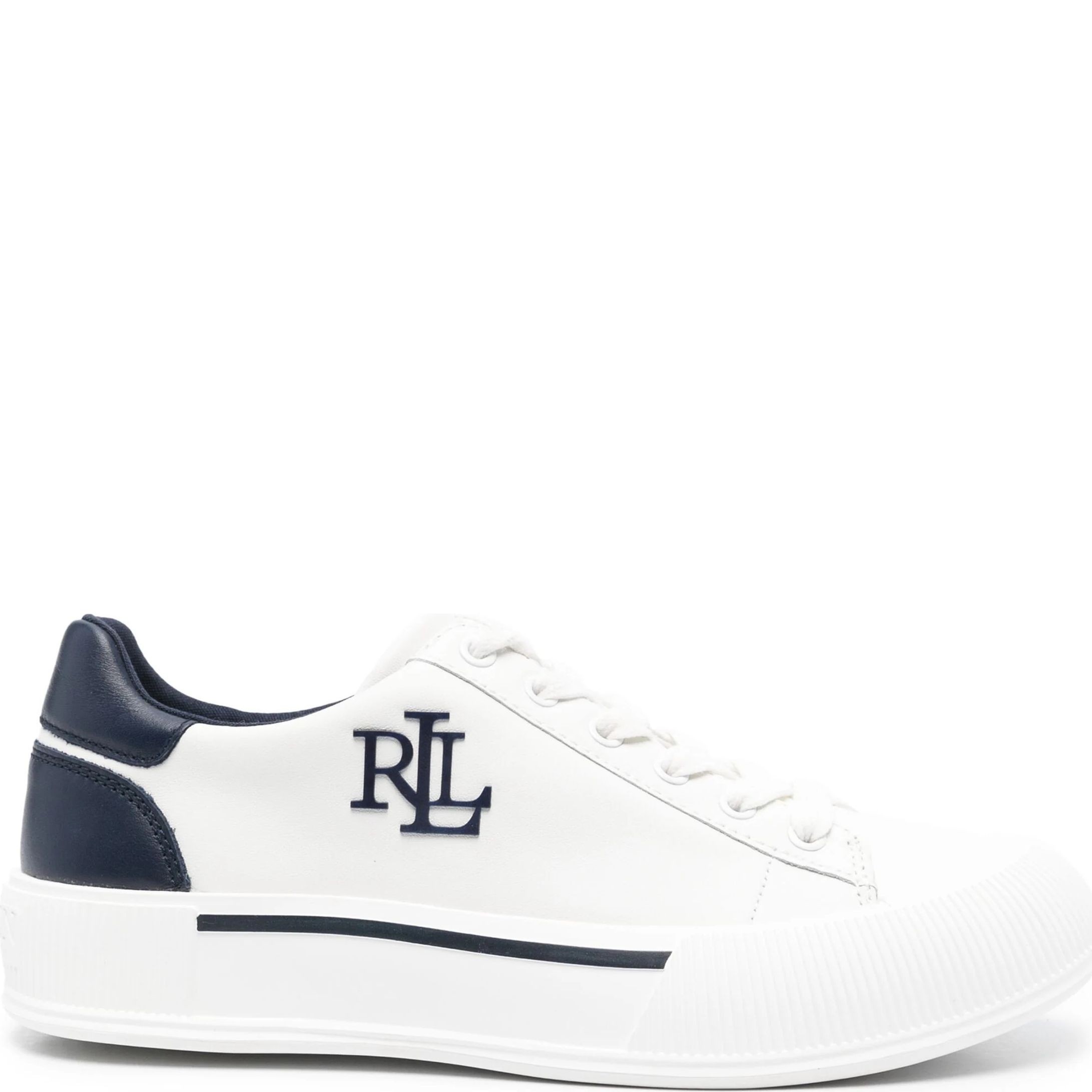 LAUREN RALPH LAUREN Laisvalaikio bateliai moterims, Balta, Daisie sneakers low top lace 2