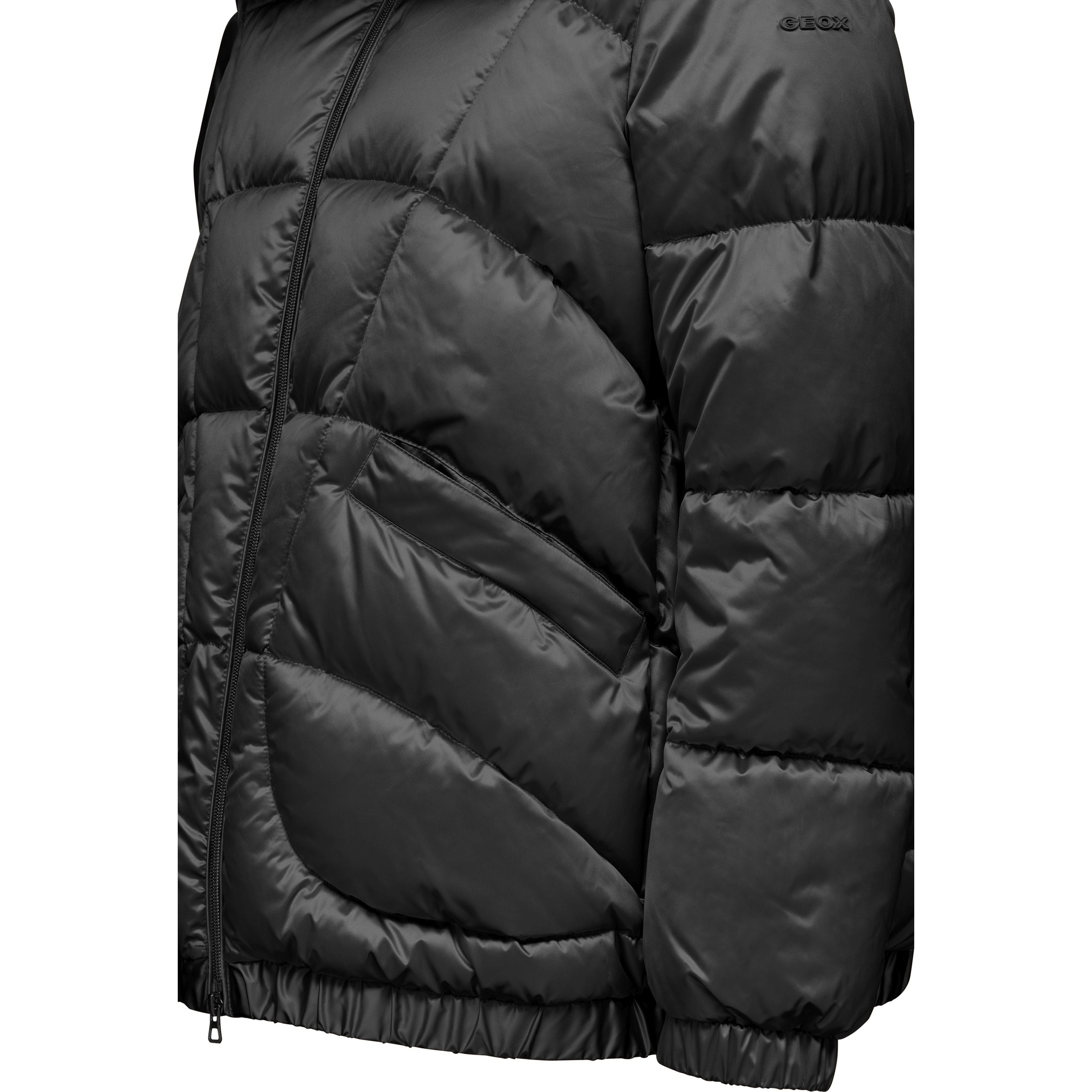 GEOX Striukė moterims, Juoda, Backsie jackets 5