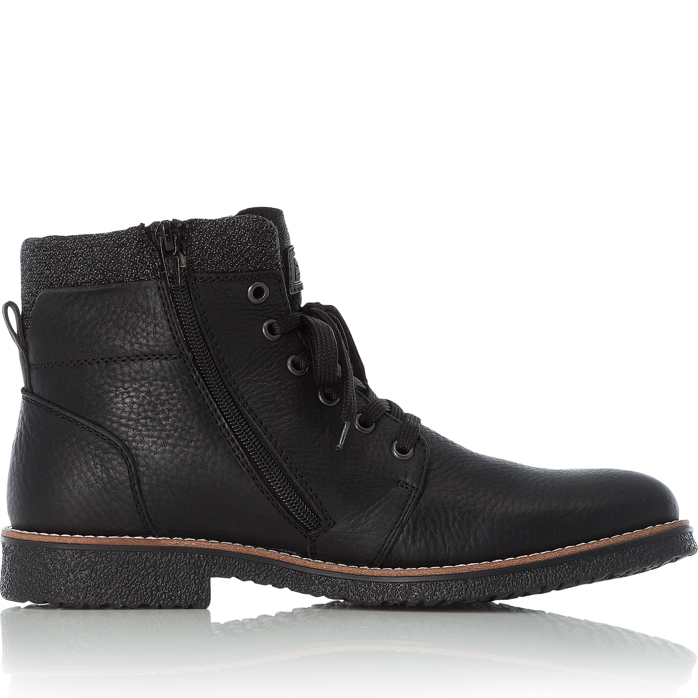 RIEKER Aulinukai vyrams, Juoda, BOOTIES 3