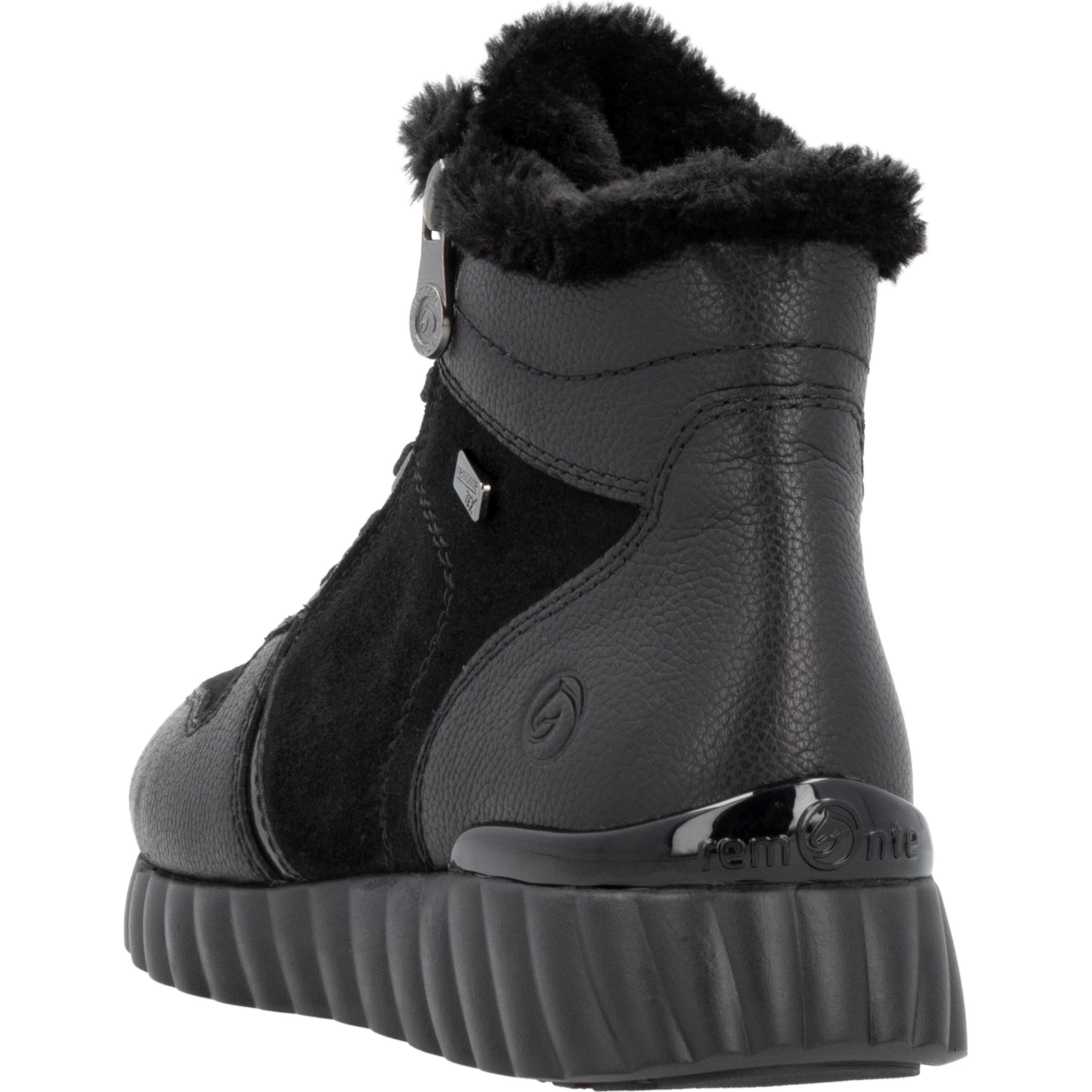 REMONTE Aulinukai moterims, Juoda, Ladies mid height boots 6