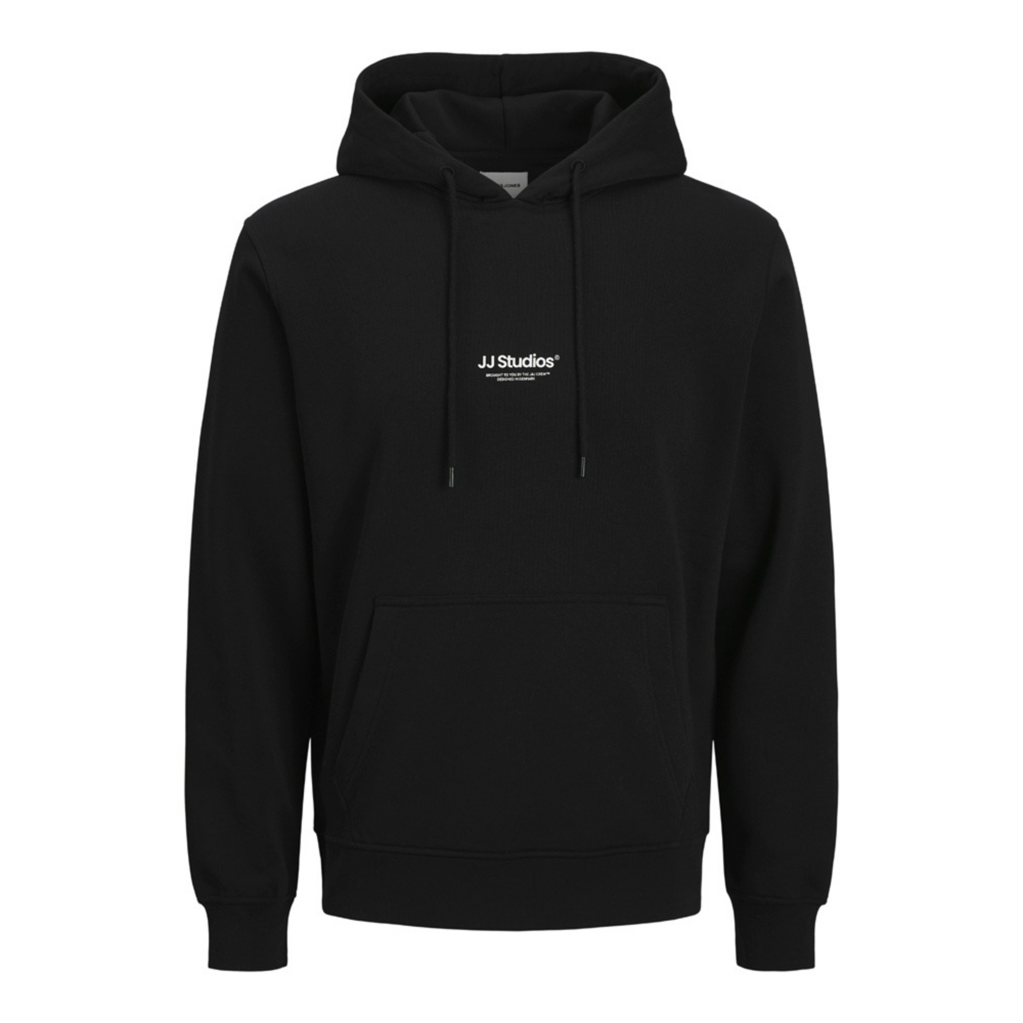 JACK & JONES Džemperis vyrams, Juoda, Soho sweat hood 1