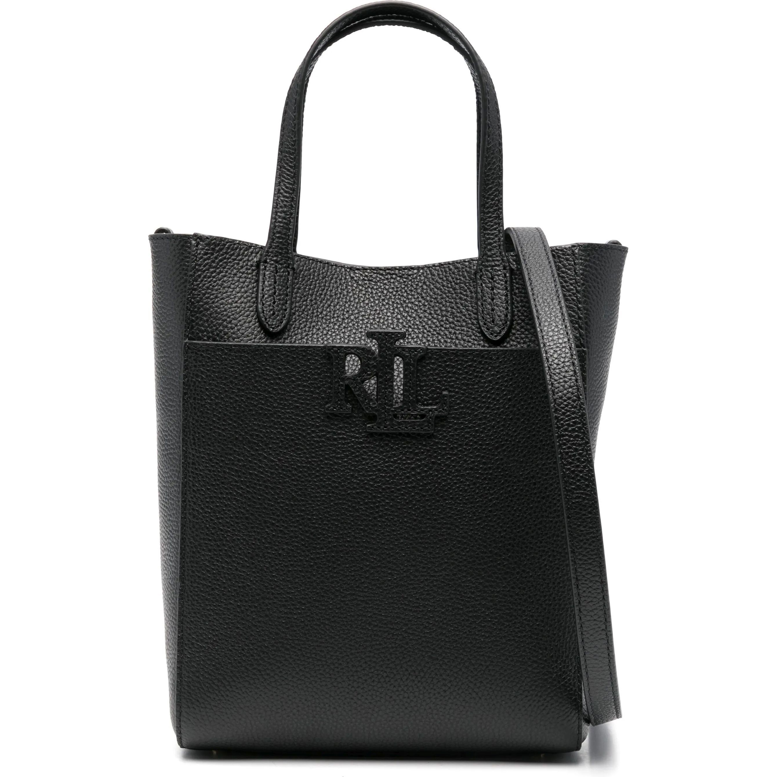 LAUREN RALPH LAUREN Pirkinių krepšys moterims, Juoda, Cmryn sm shp tote small 1