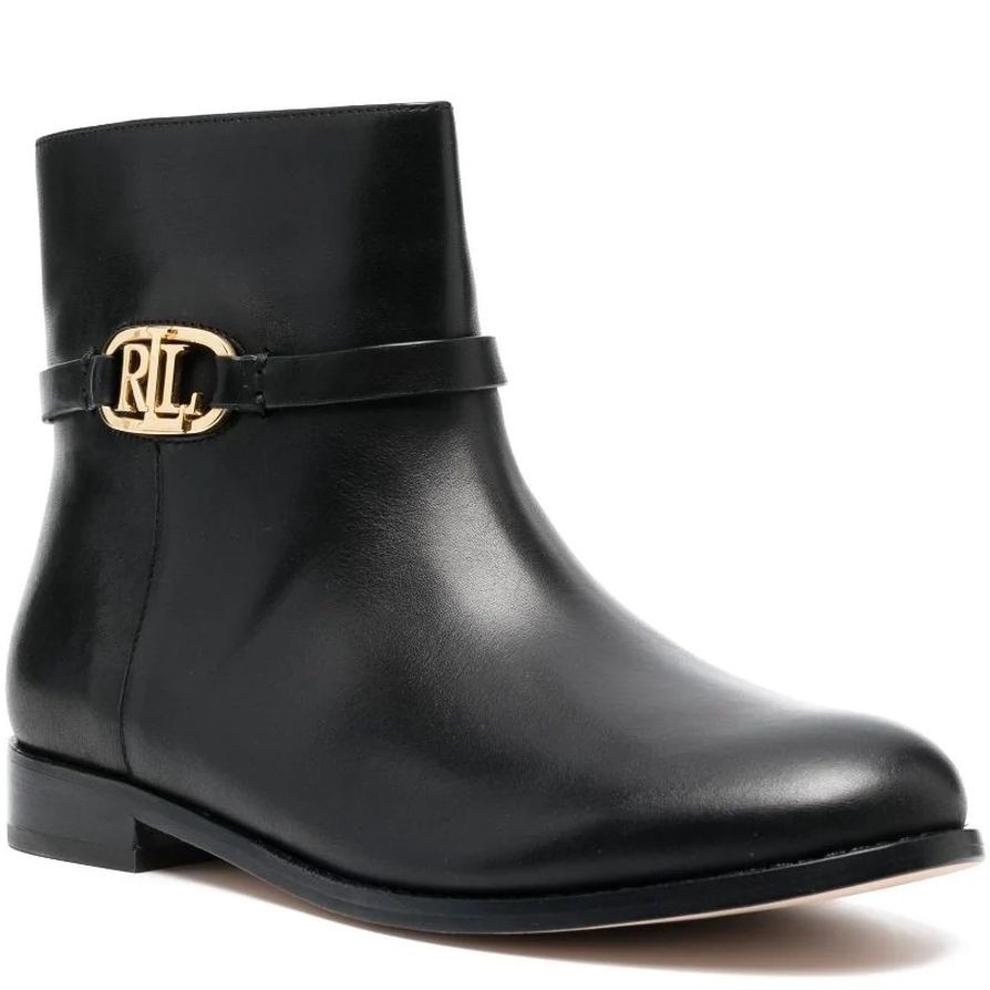 LAUREN RALPH LAUREN Aulinukai moterims, Juoda, Briela boots bootie 2