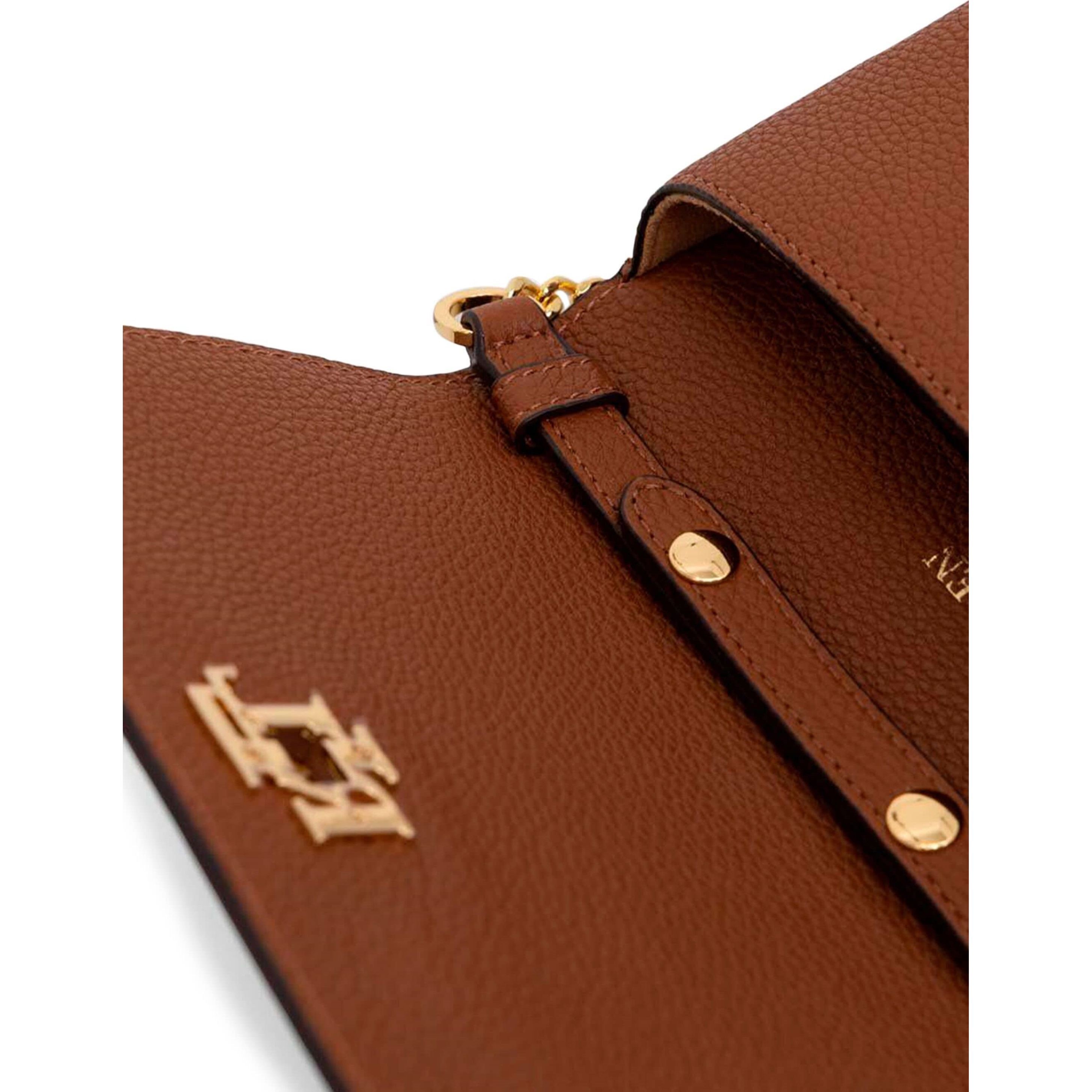 LAUREN RALPH LAUREN Rankinė per petį moterims, Ruda, Trnlk ph bg tech case 4