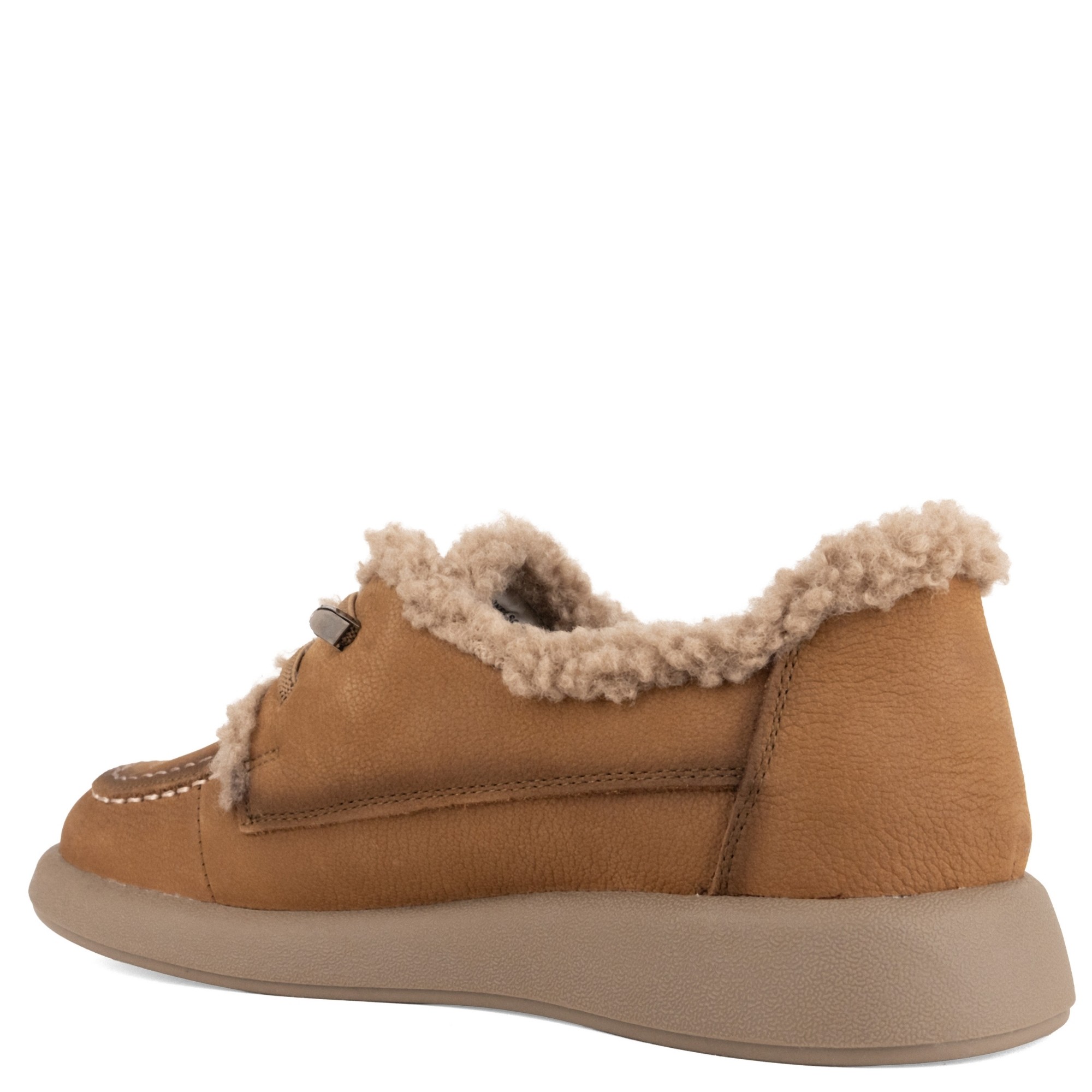 GRUNER SCHUHE Loaferiai moterims, Ruda, Warm loafers 3