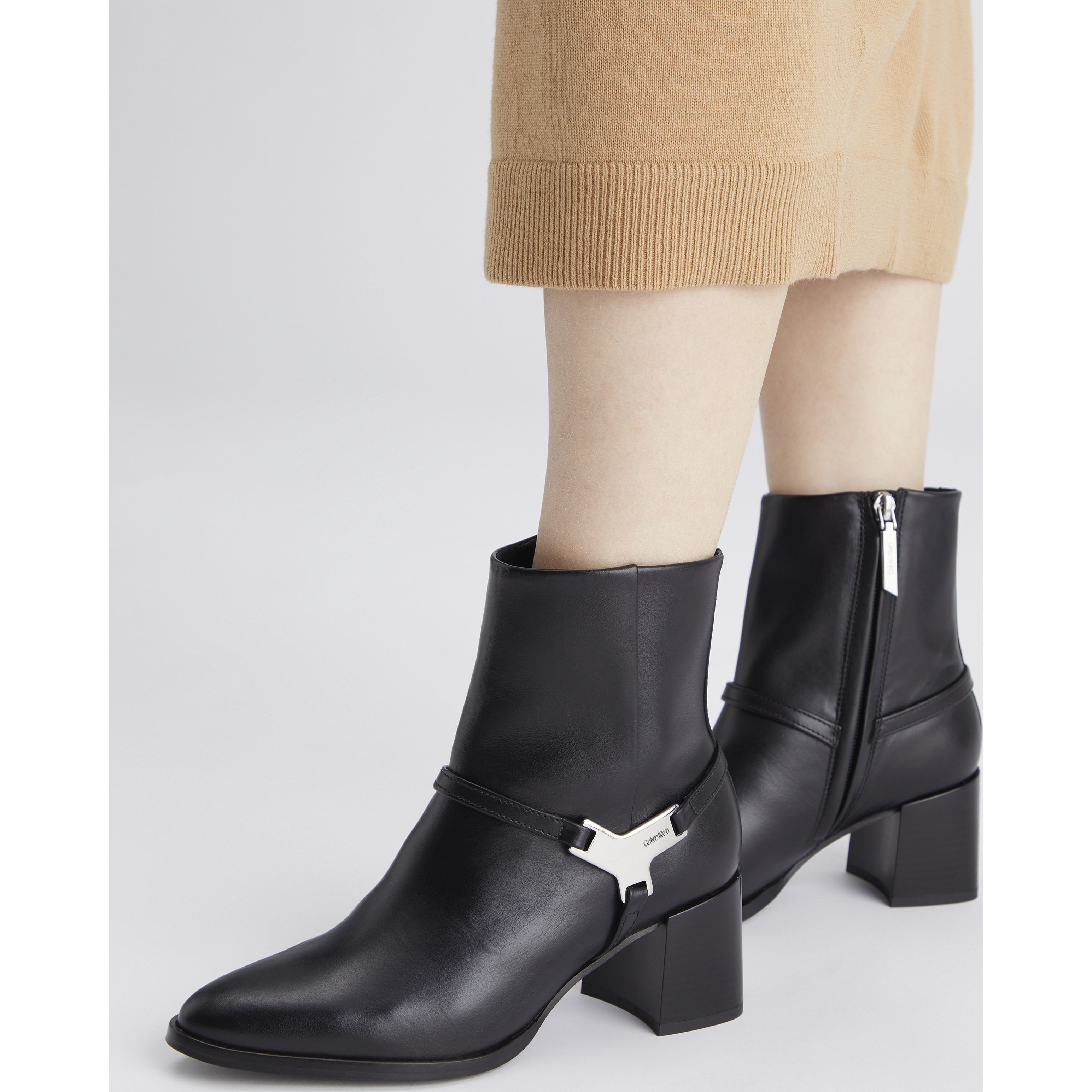 CALVIN KLEIN Aulinukai moterims, Juoda, Ankle boot 55 6