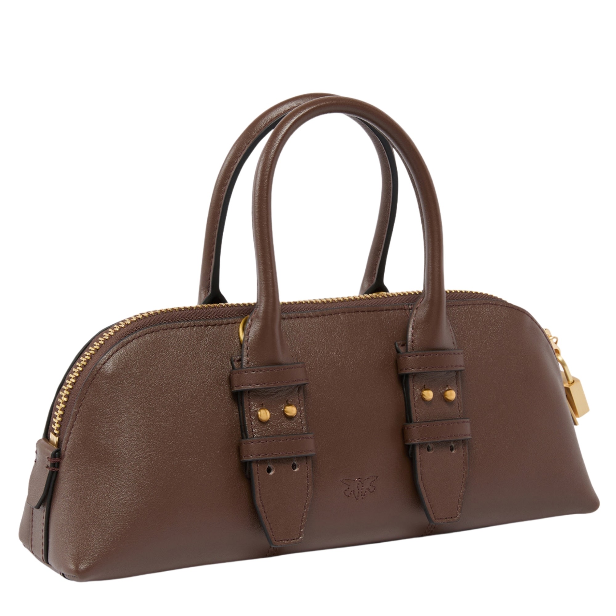 PINKO Rankinė per petį moterims, Ruda, Bowling bag baguette 2