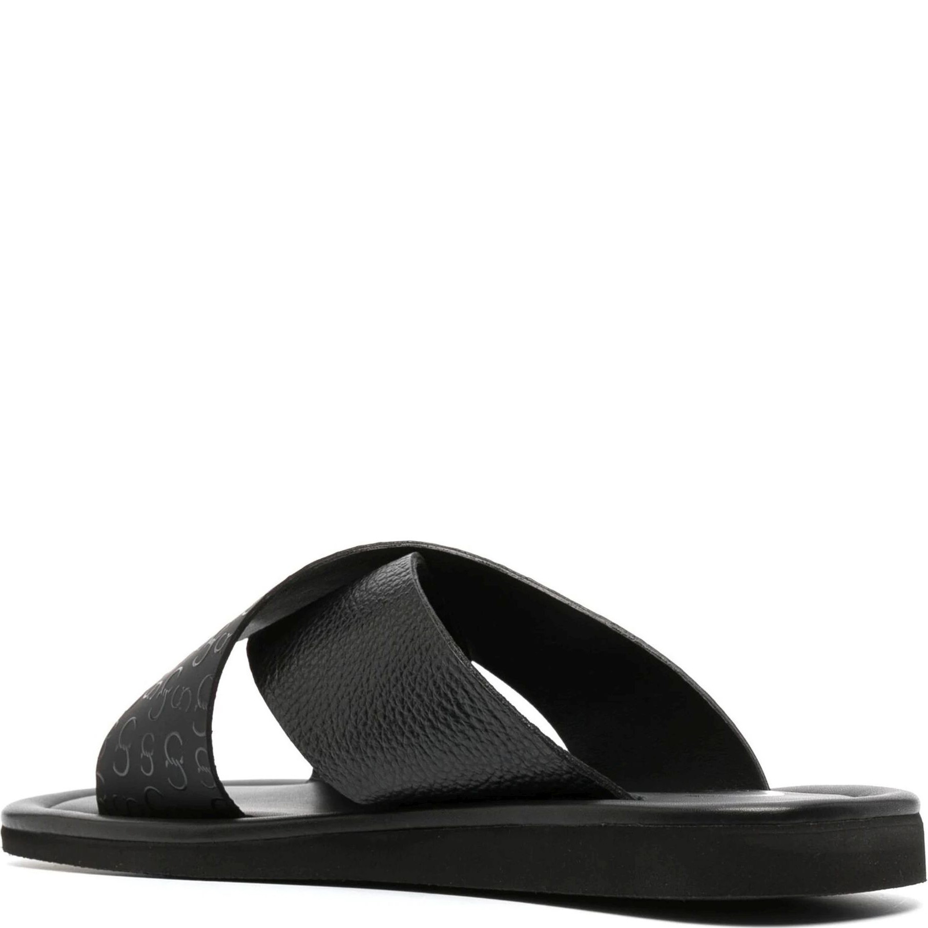 CESARE CASADEI Šlepetės vyrams, Juoda, Adria sandals 3