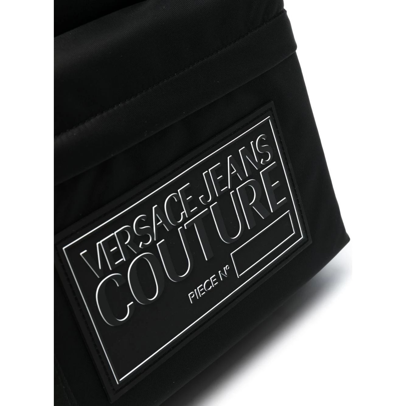 VERSACE JEANS CUTURE Kuprinė vyrams, Juoda, Box logo zaino backpack 3