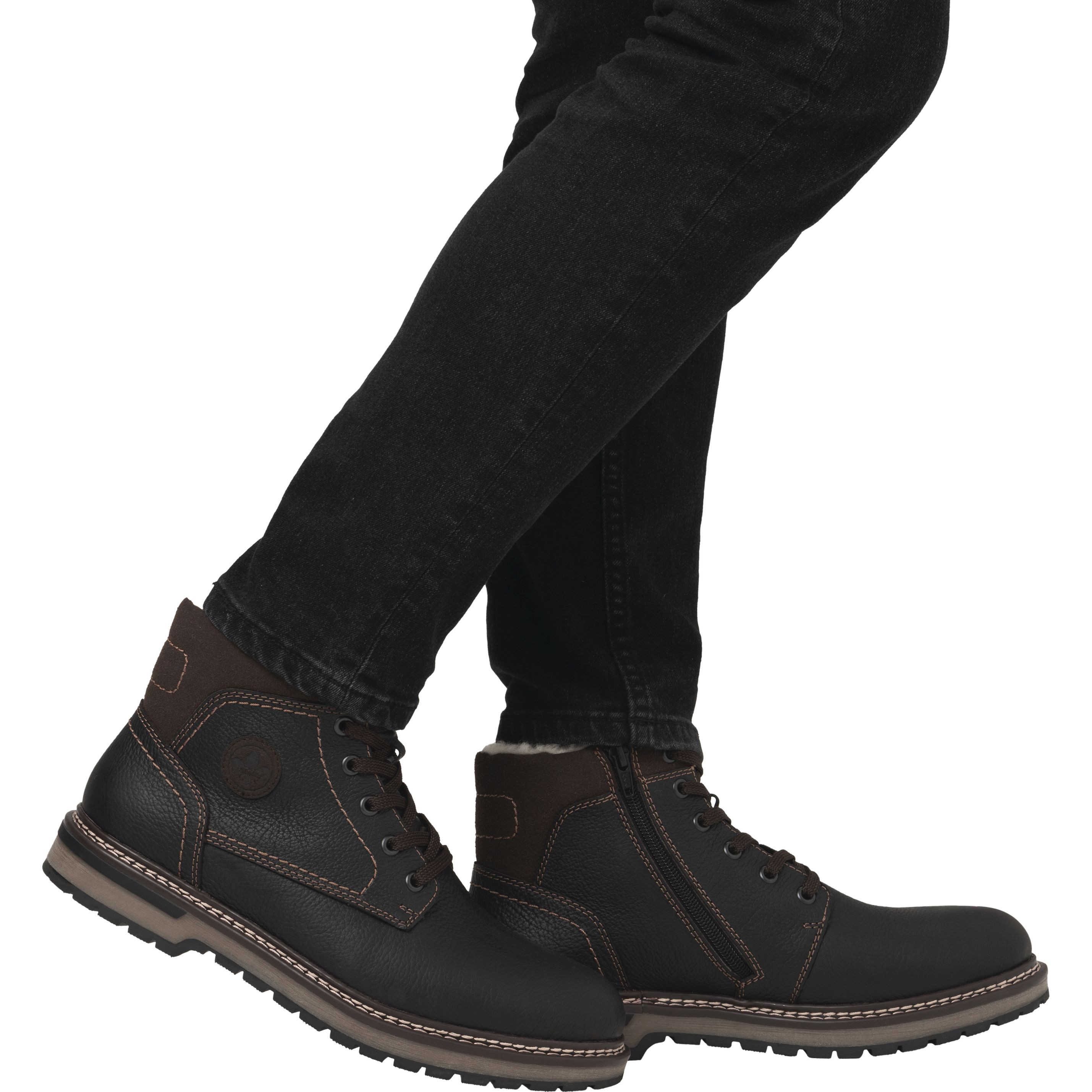 RIEKER Aulinukai vyrams, Ruda, Men's boots 2