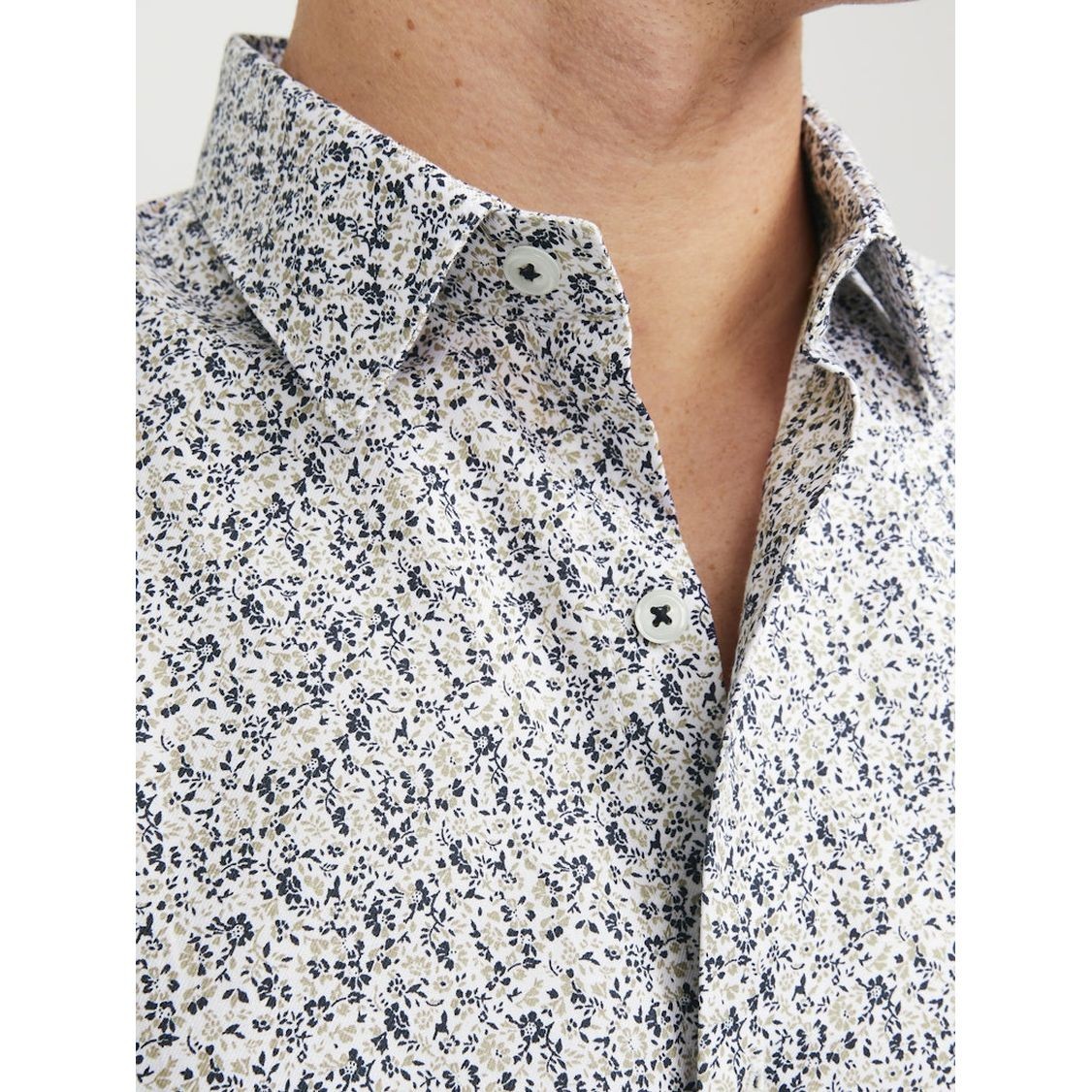 JACK & JONES Marškiniai vyrams, Balta, Jprblanordshirts 3