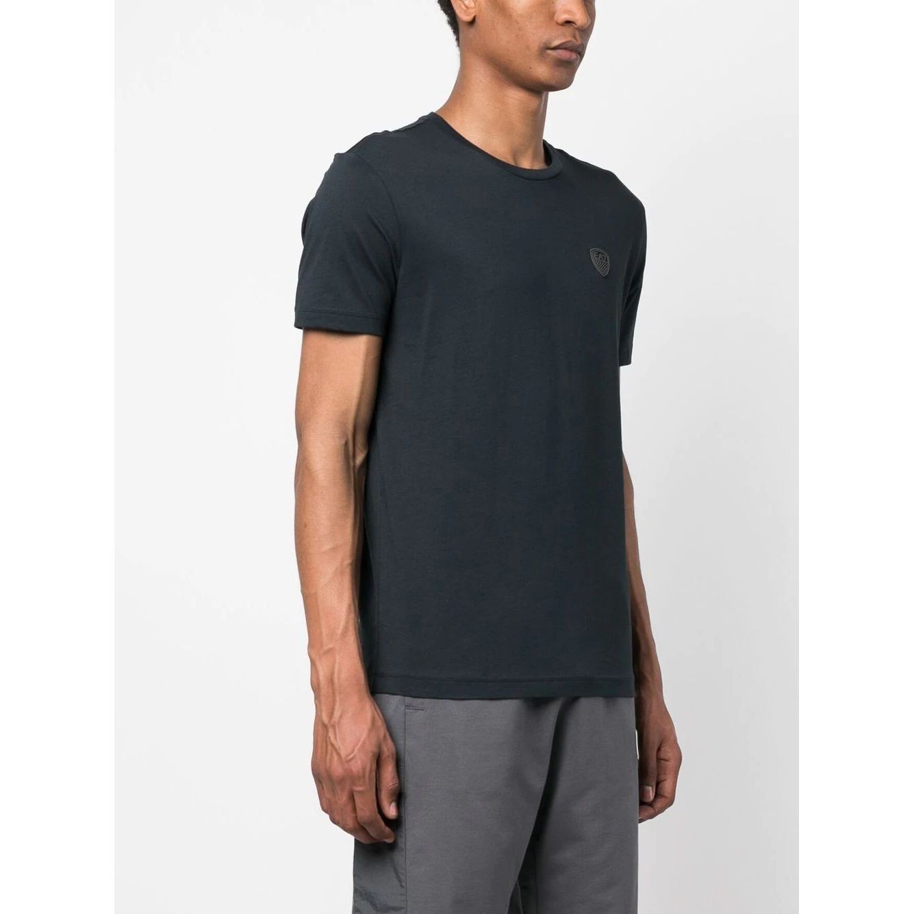 EA7 Marškinėliai trump. rankovėmis vyrams, Mėlyna, T-shirt 2