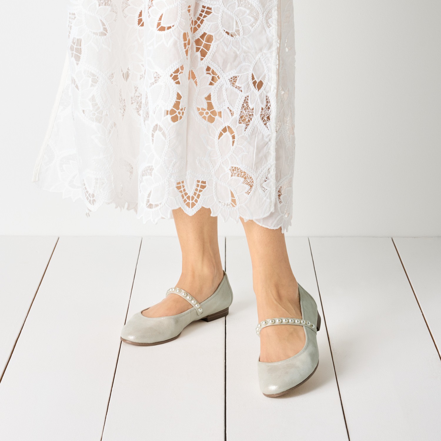 TAMARIS Balerinos moterims, Pilka, Ballerinas 6