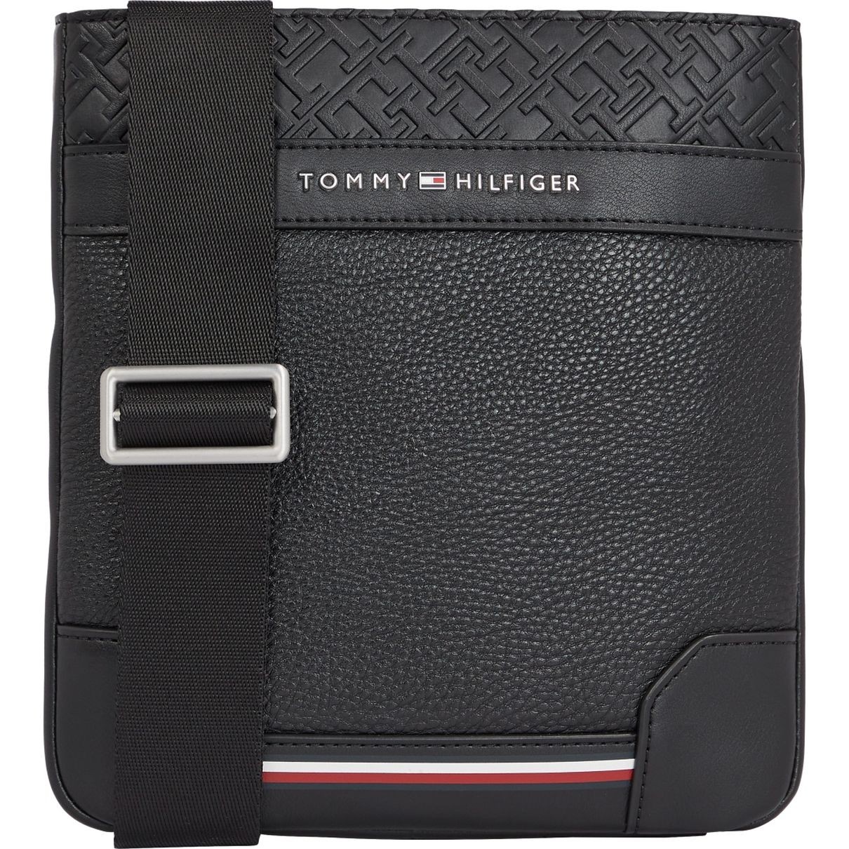 TOMMY HILFIGER Rankinė per petį vyrams, Juoda, Central mini crossover 1