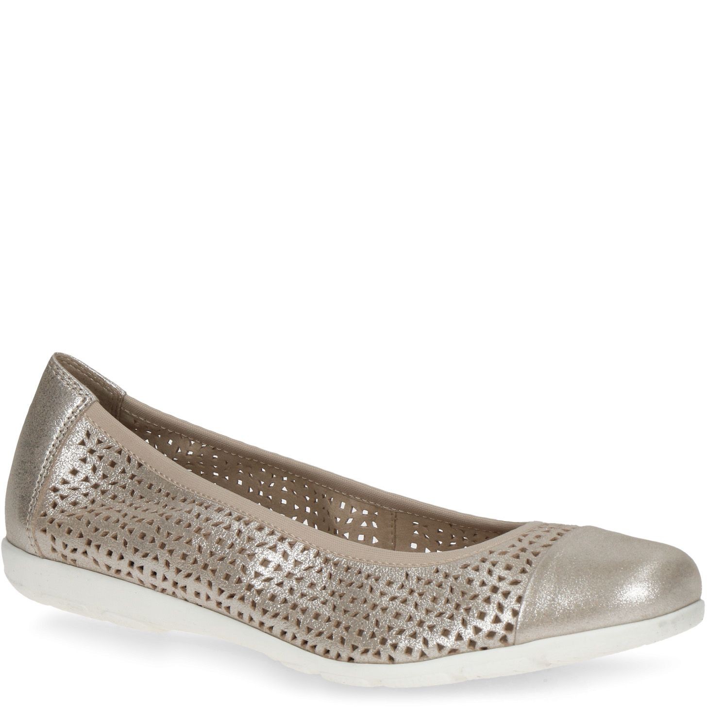 CAPRICE Balerinos moterims, Auksinė, Ballerinas 1