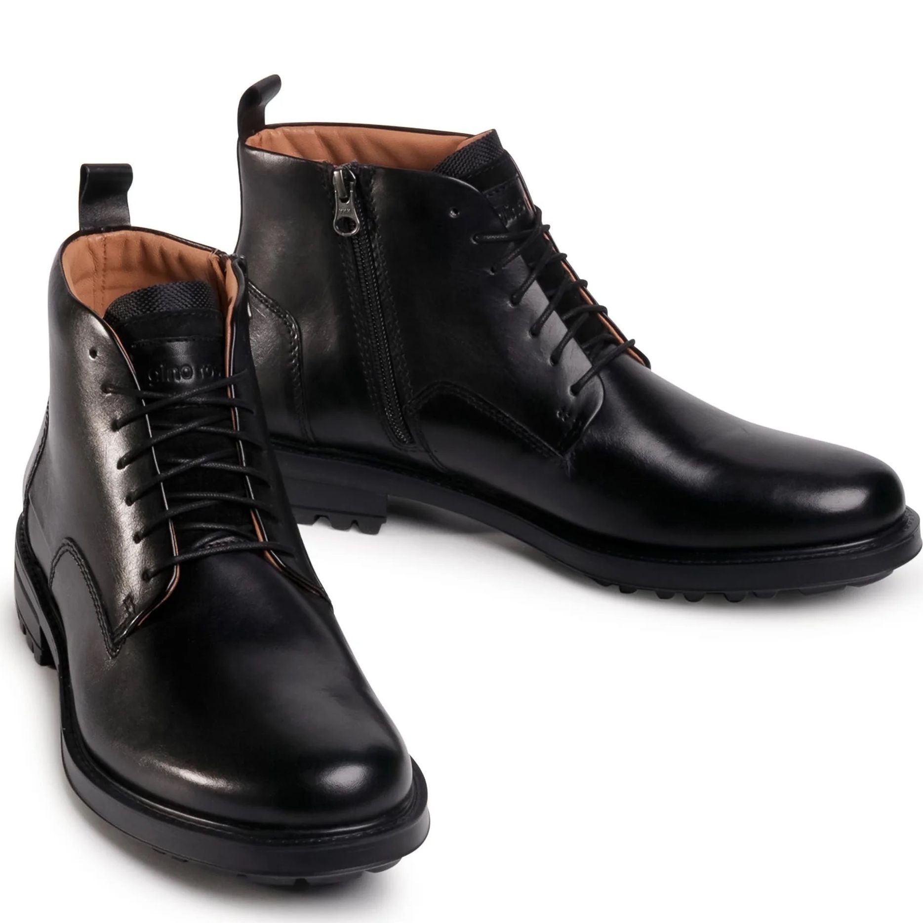 GINO ROSSI Aulinukai vyrams, Juoda, BOOTIES 4