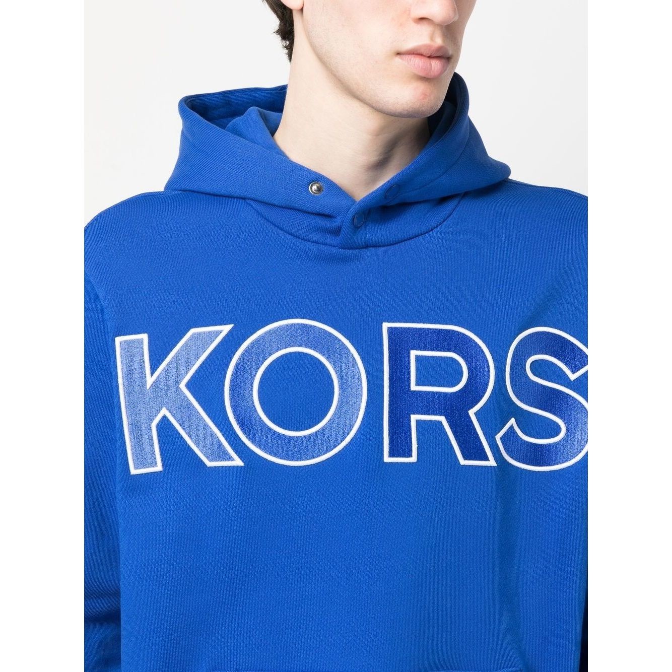MICHAEL KORS Džemperis vyrams, Mėlyna, Kors emb oversized hood 4