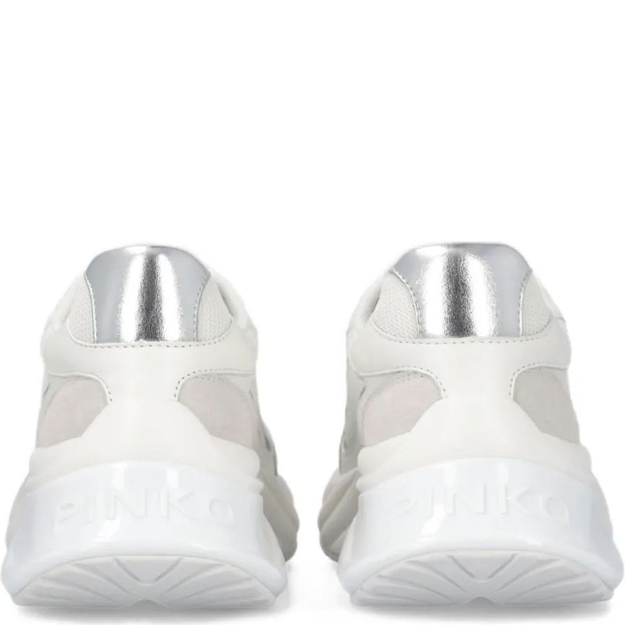 PINKO Laisvalaikio bateliai moterims, Balta, Ariel 07 - sneaker 3