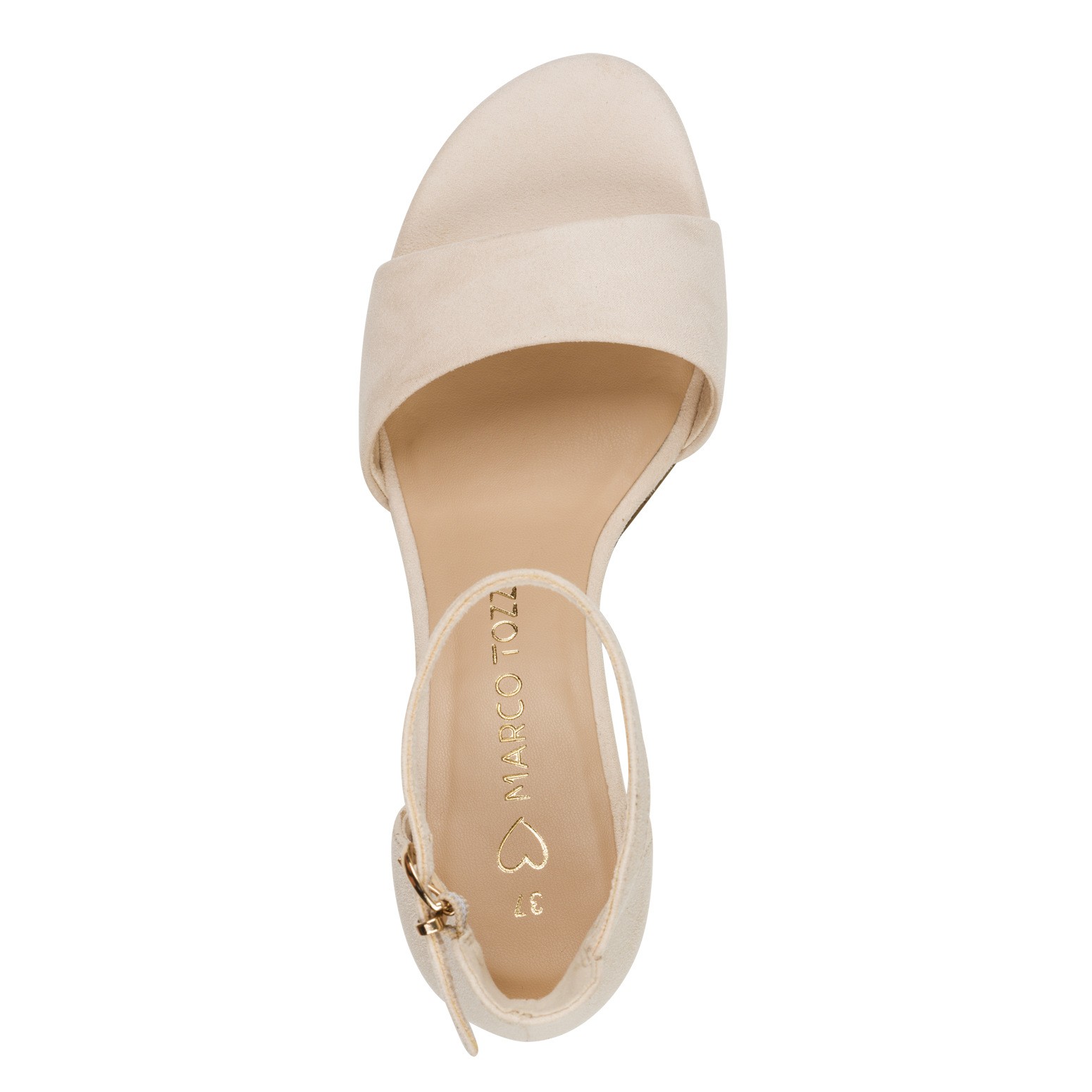 MARCO TOZZI Aukštakulniai moterims, Smėlio, Pumped sandals 4