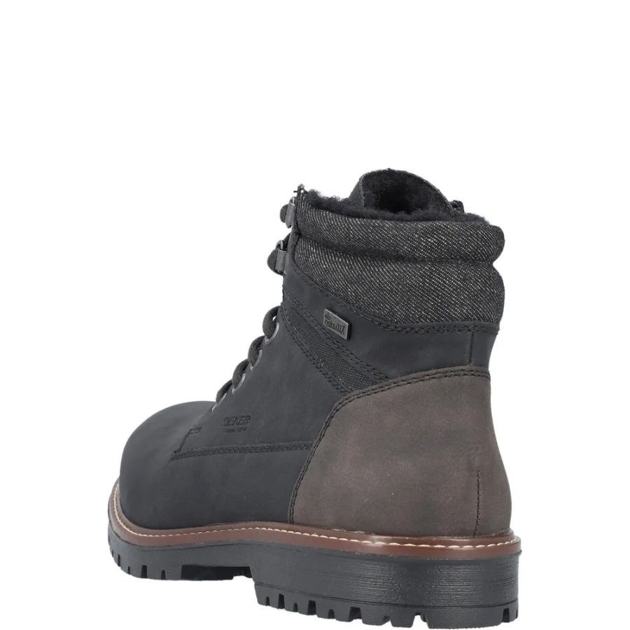 RIEKER Aulinukai vyrams, Juoda, Booties 3