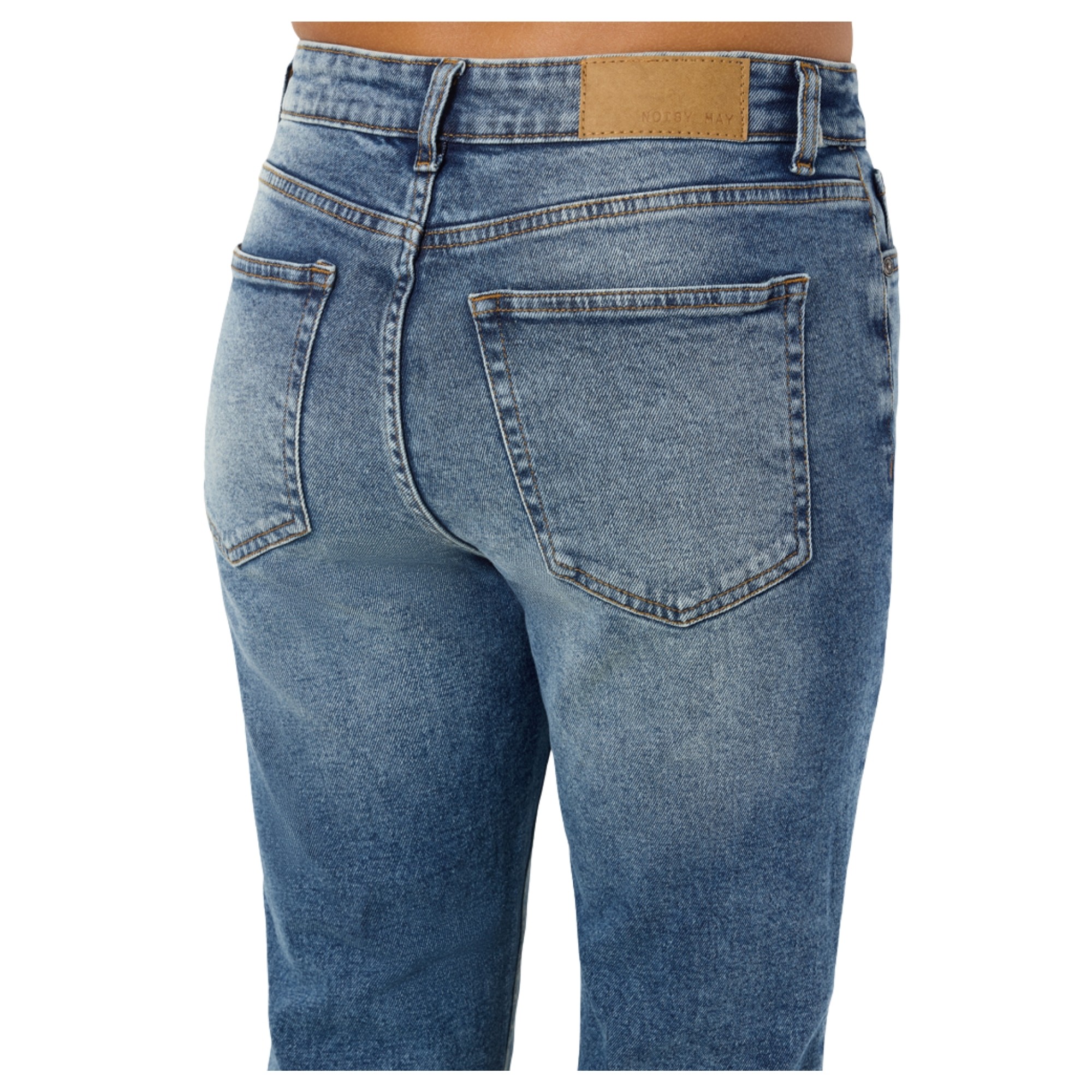 NOISY MAY Regular džinsai moterims, Mėlyna, Moni 3