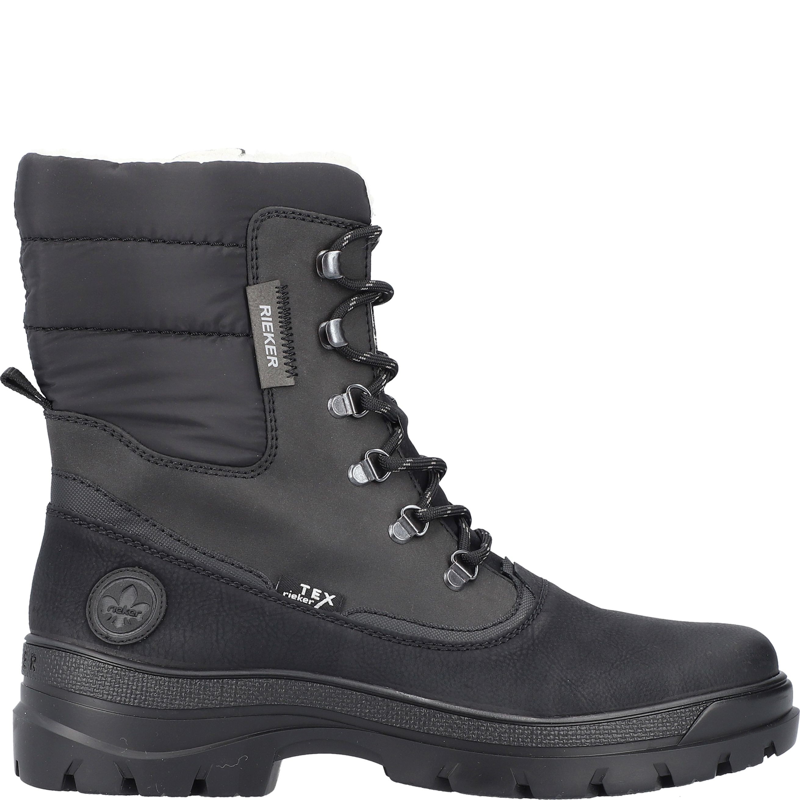 RIEKER Aulinukai vyrams, Juoda, Men's boots 3