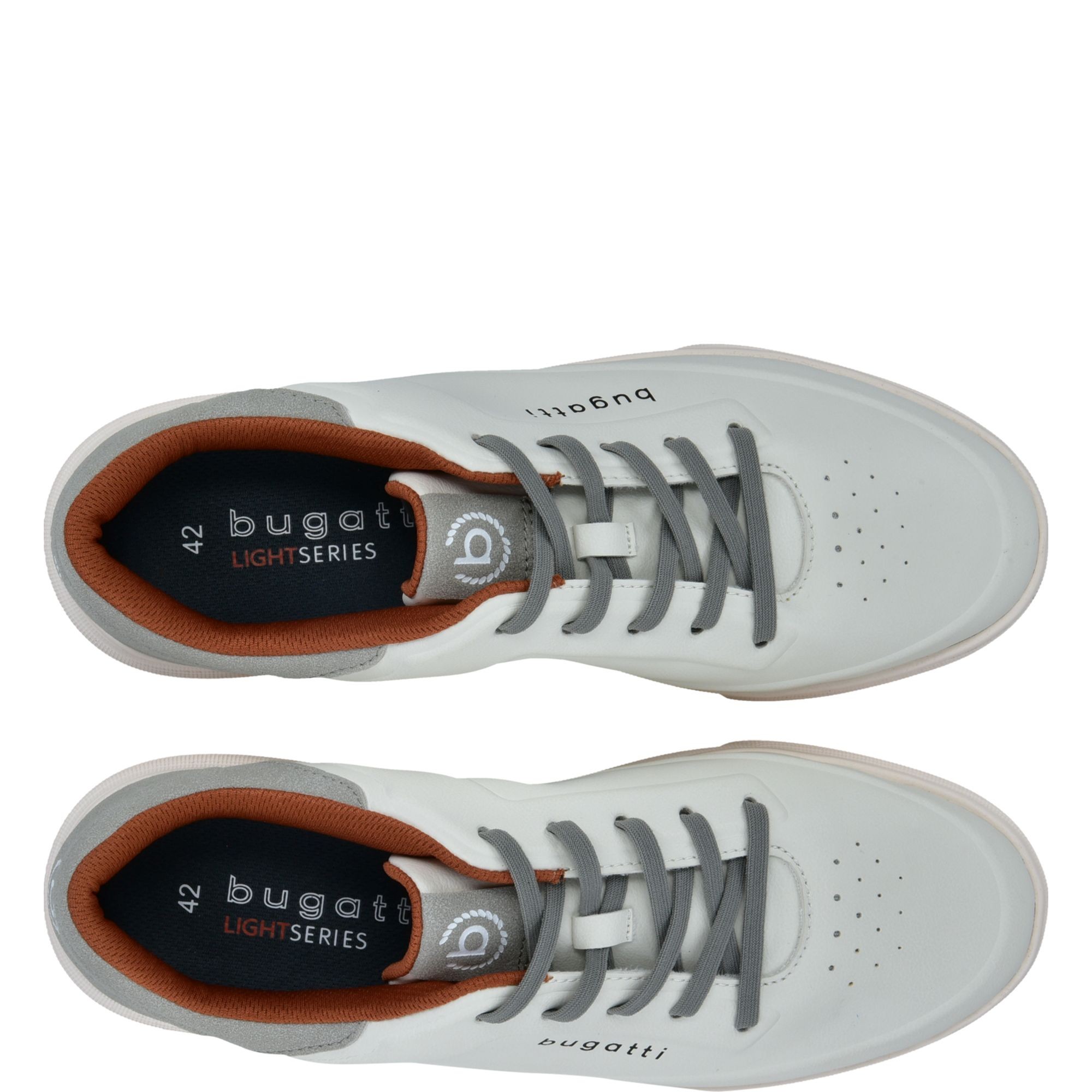 BUGATTI Laisvalaikio bateliai vyrams, Balta, Leisure 6