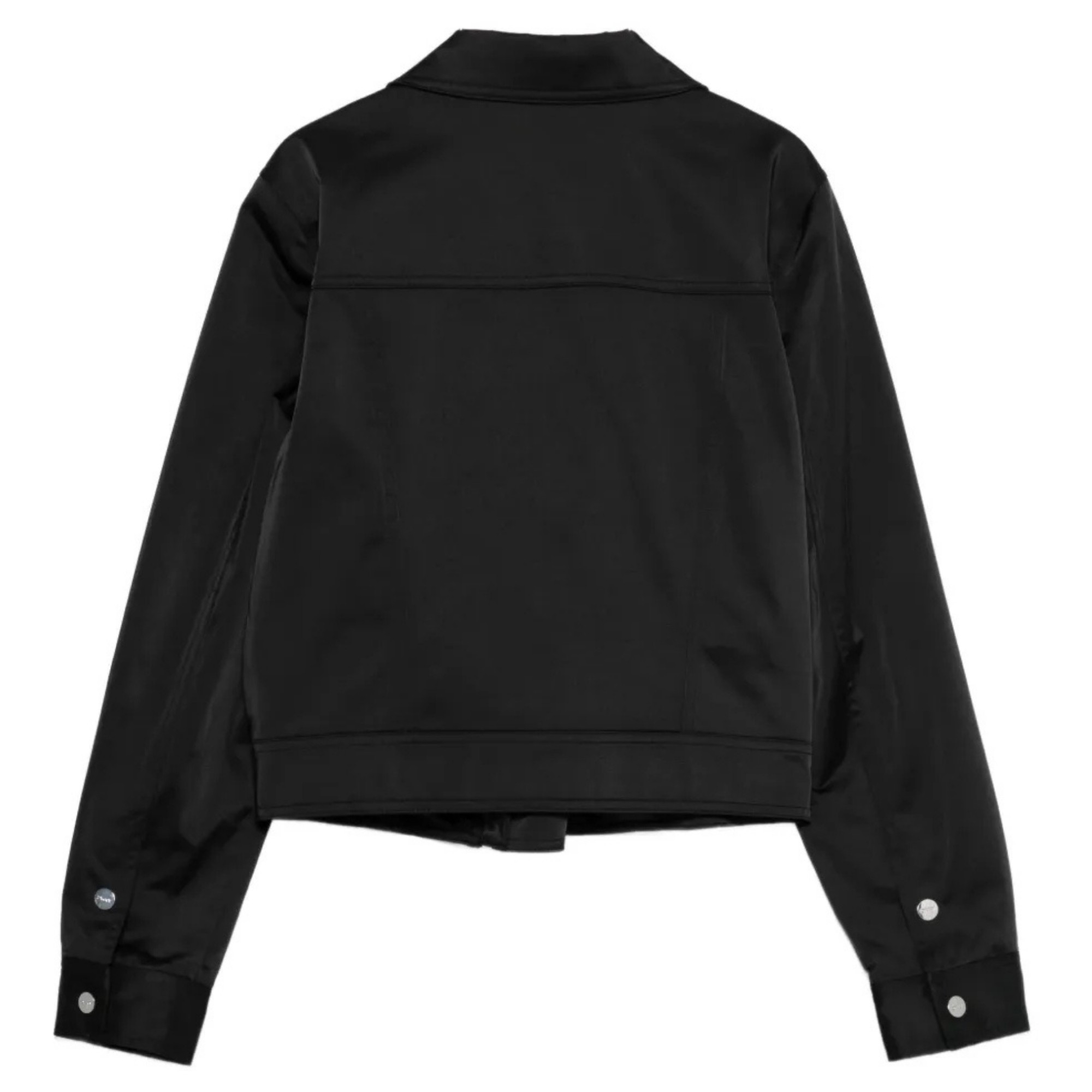 DKNY Striukė moterims, Juoda, L/s sateen trucker jacket 2