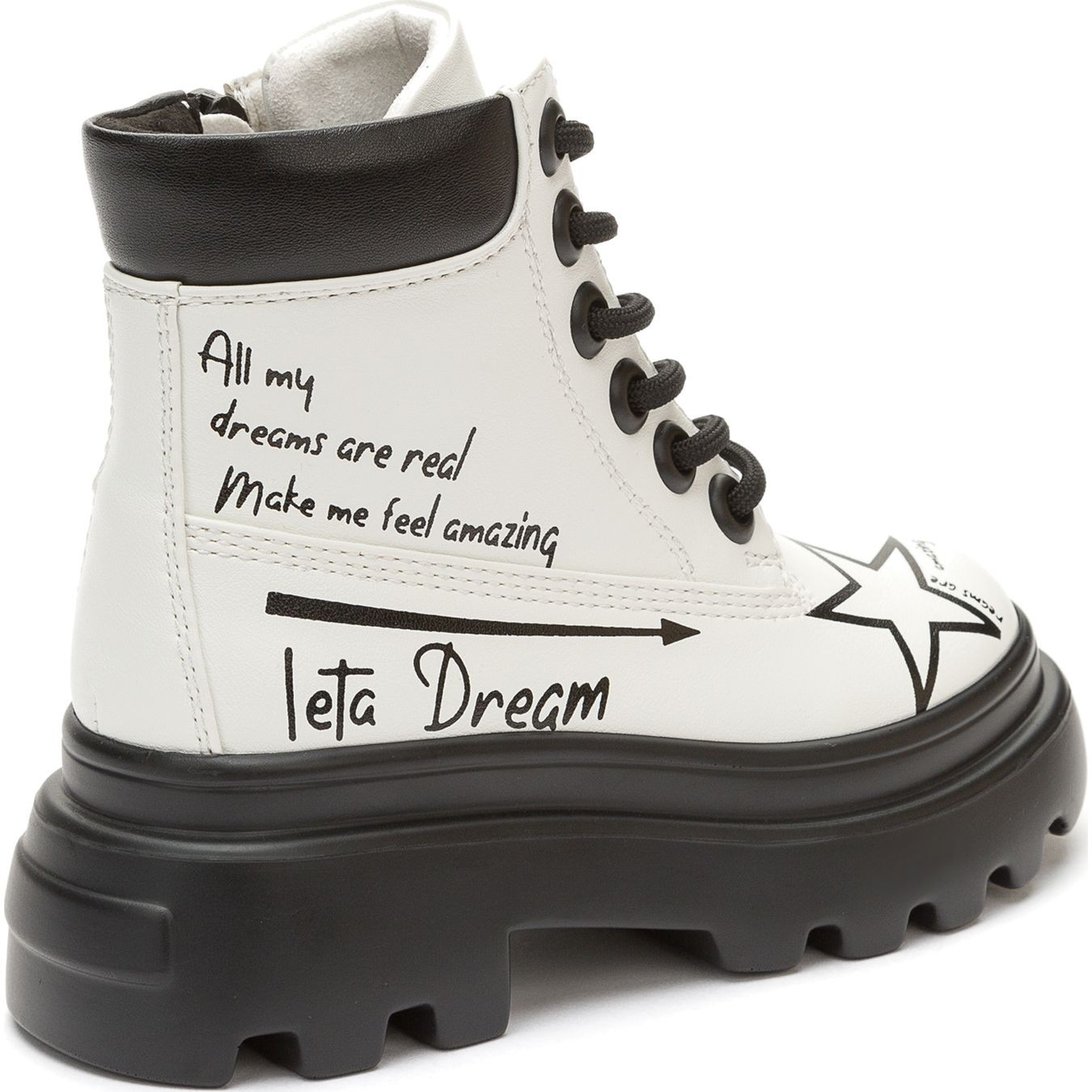 BETSY Laisvalaikio bateliai mergaitėms, Balta, Leisure POP 3