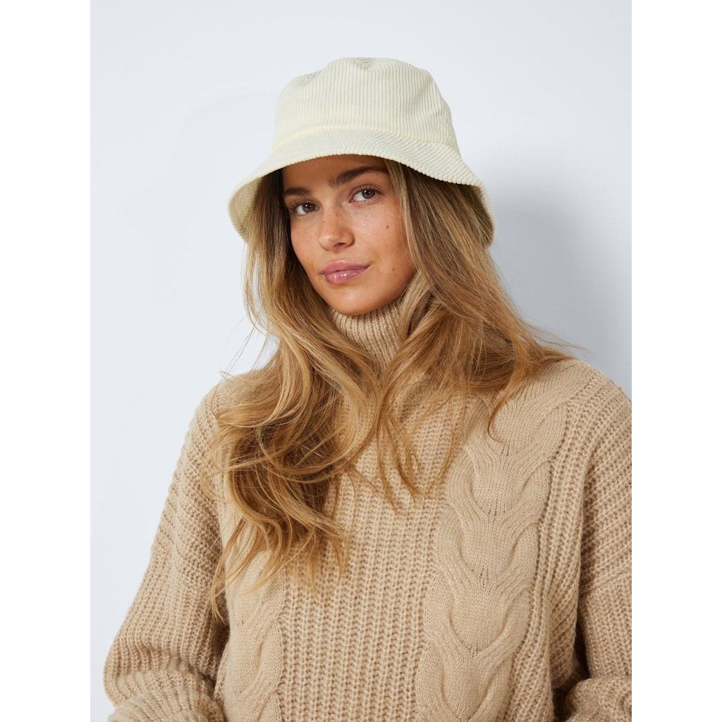 NOISY MAY Skrybėlė moterims, Smėlio, NMLISA BUCKET HAT 2