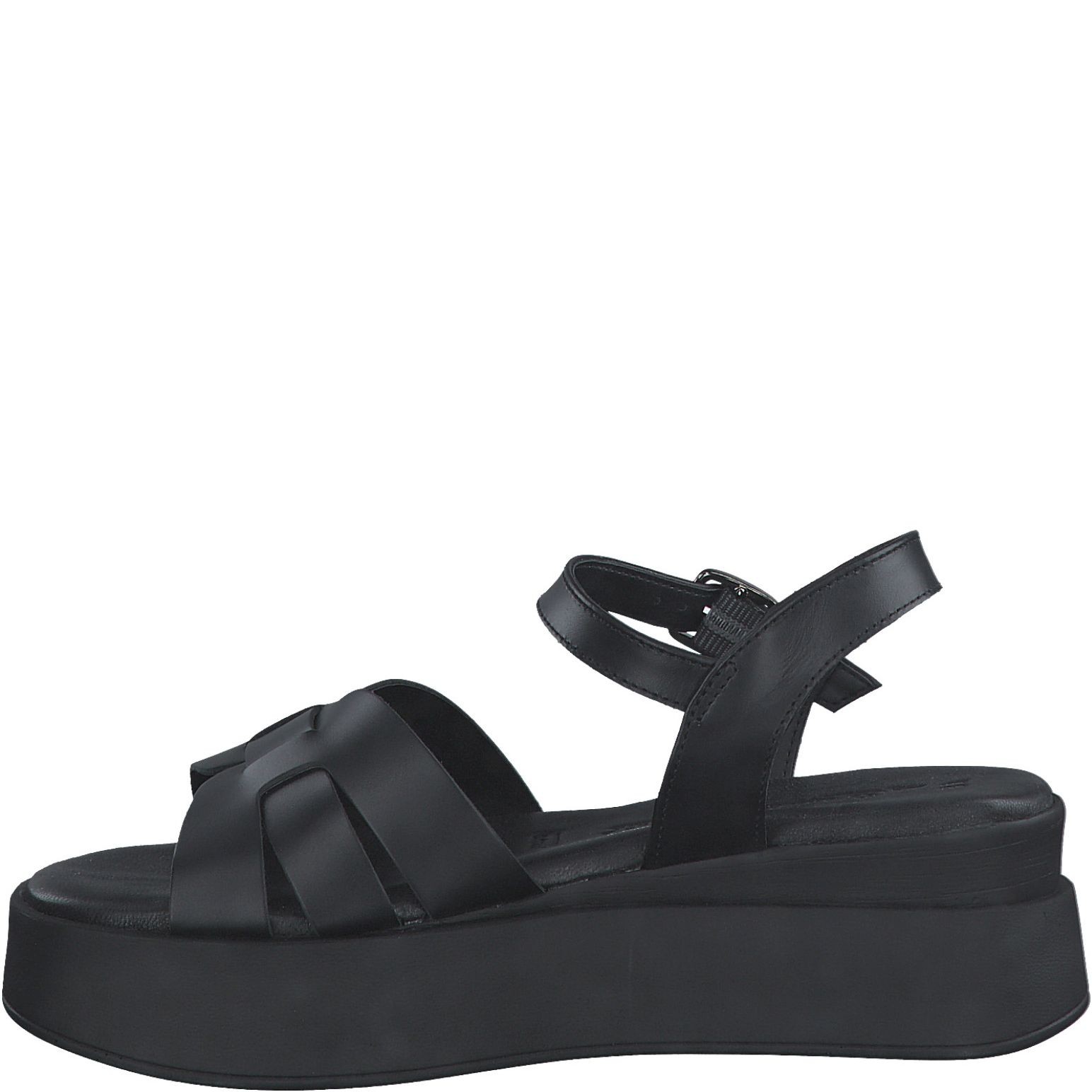 TAMARIS Basutės moterims, Juoda, SANDALS 3