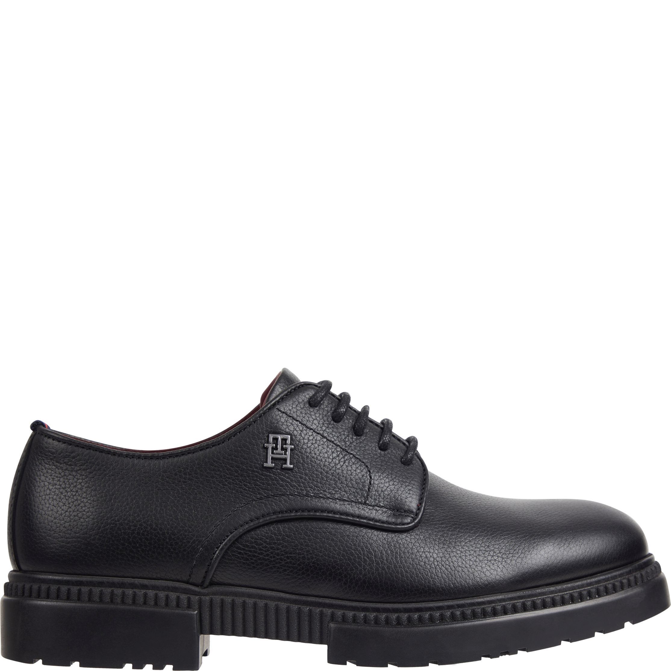 TOMMY HILFIGER Klasikiniai batai vyrams, Juoda, Comfort cleated thermo shoe 2