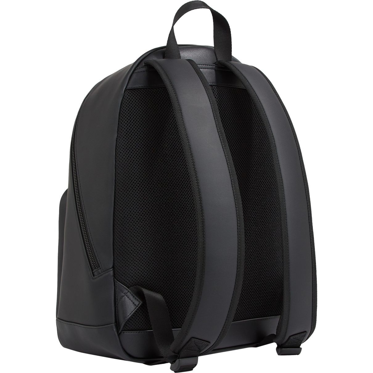 TOMMY HILFIGER Kuprinė vyrams, Juoda, Essential pique backpack 2