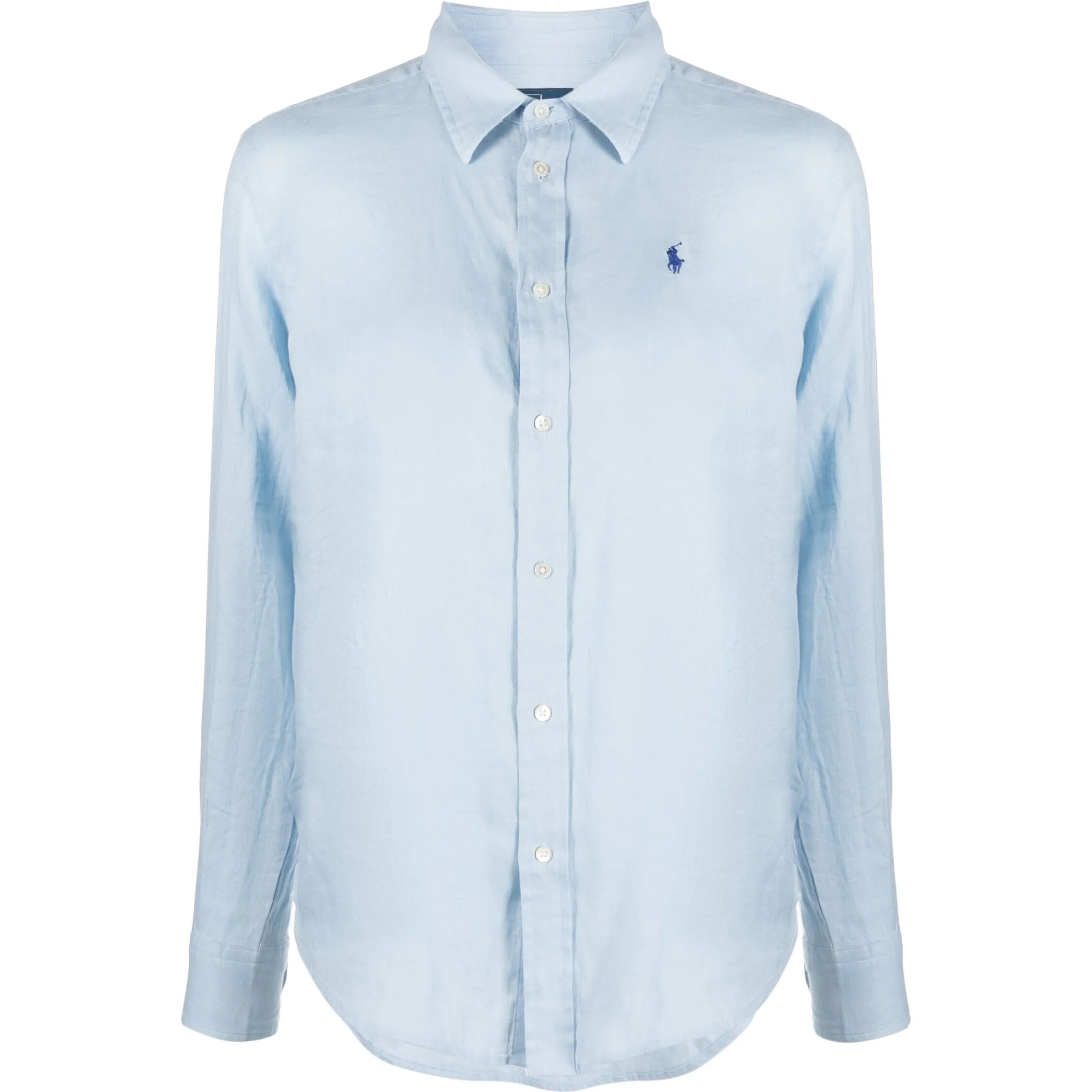 POLO RALPH LAUREN Marškiniai ilgomis rankovėmis moterims, Balta, BUTTON FRONT SHIRT