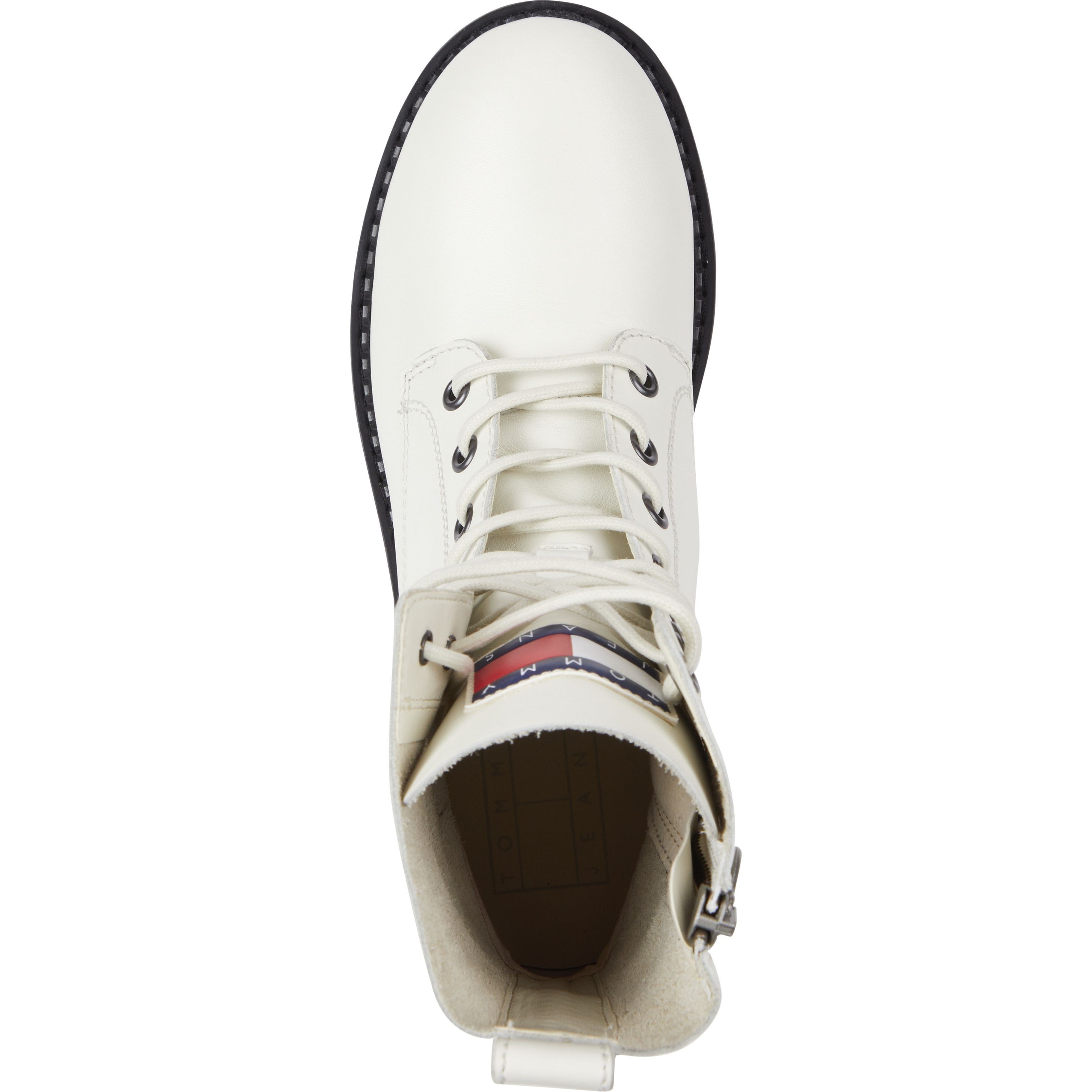 TOMMY JEANS Aulinukai moterims, Balta, Boot zip up 3