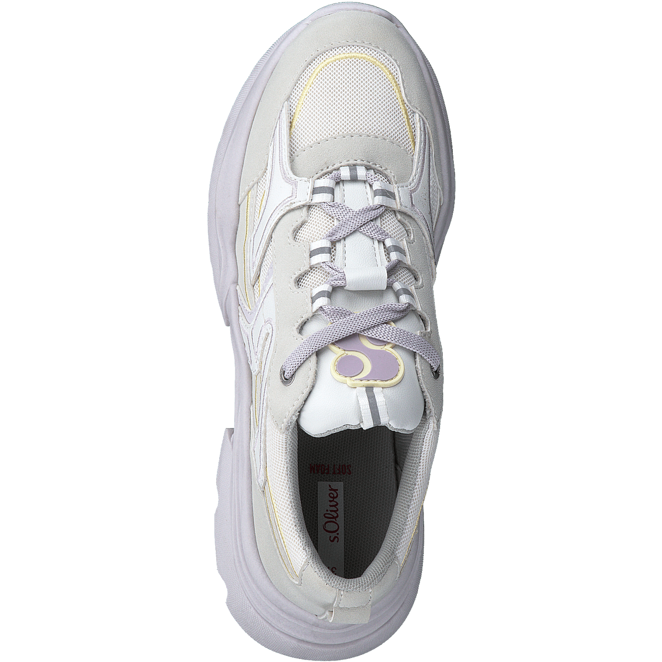 S.OLIVER Sportiniai bateliai moterims, Balta, SPORT SHOE 4