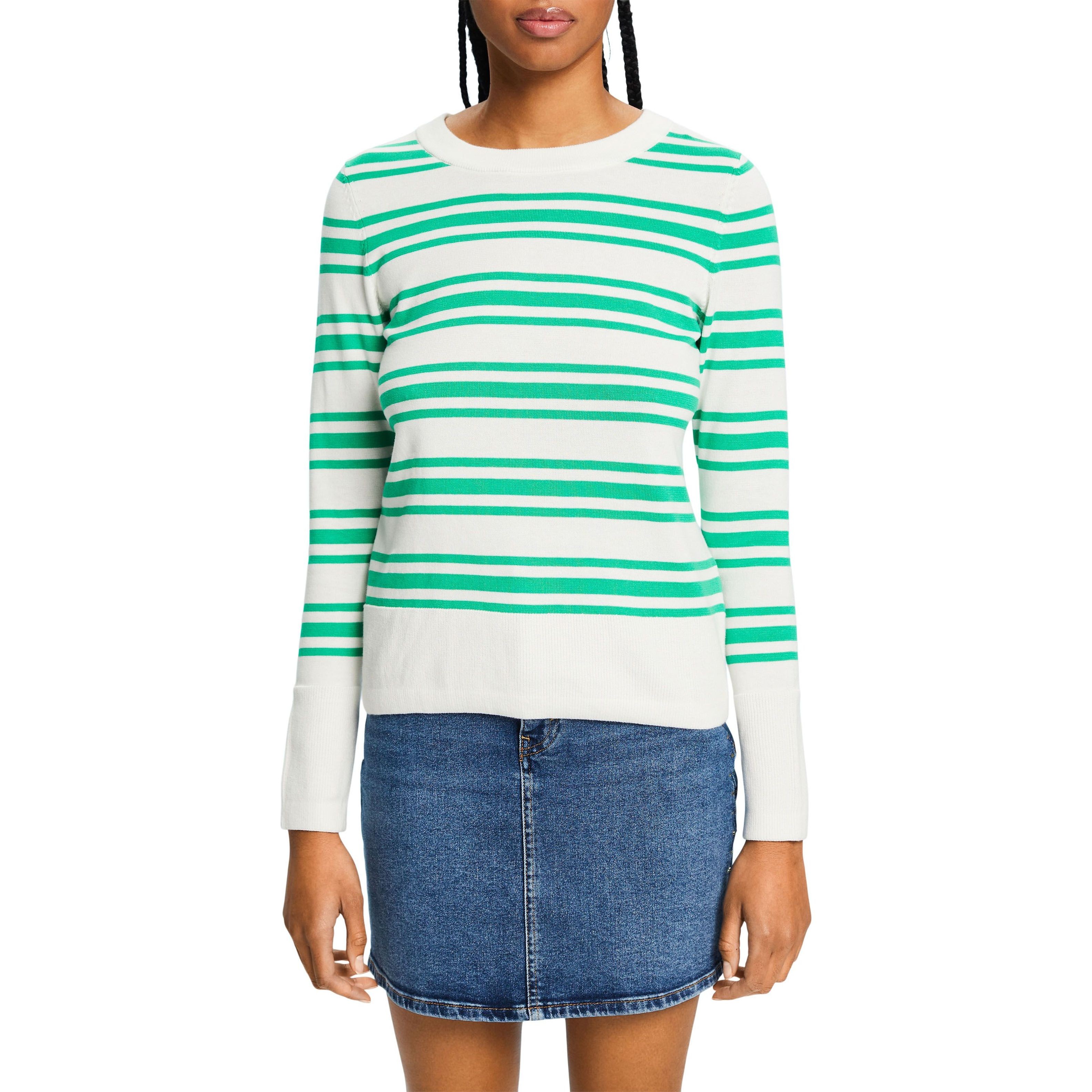 ESPRIT Megztinis moterims, Žalia, Sweaters long sleeve 2