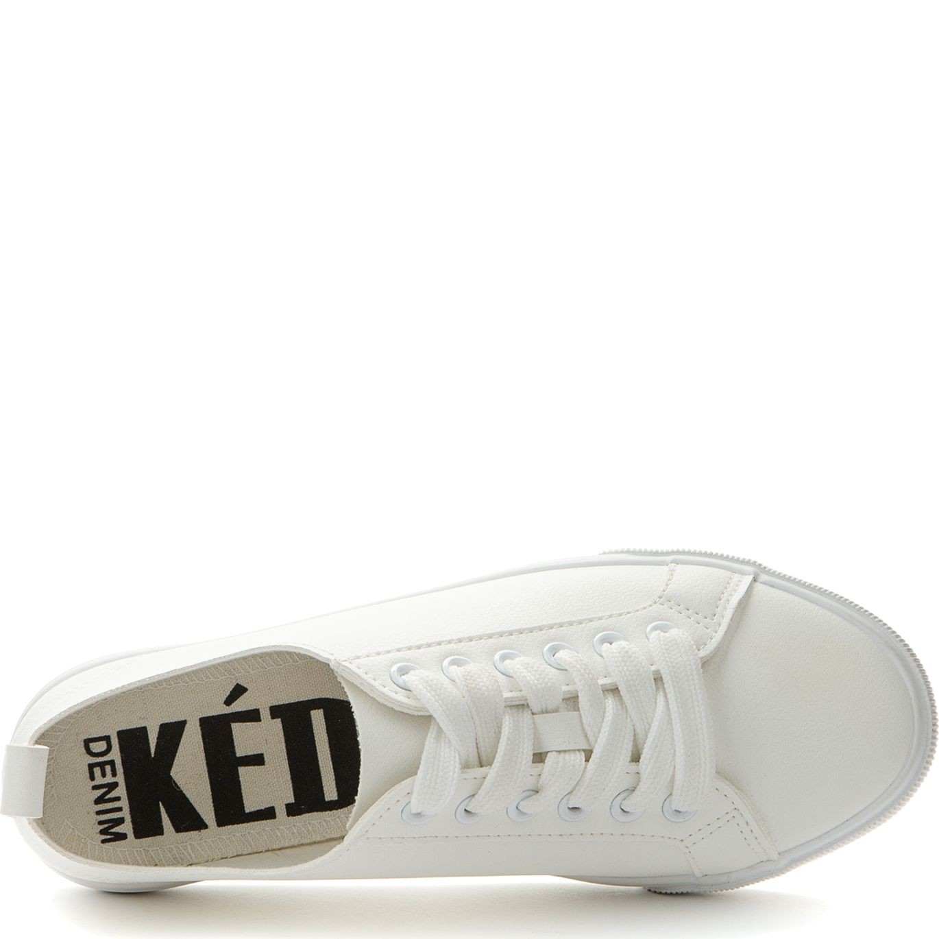 KEDDO DENIM Sportbačiai moterims, Balta, SNEAKERS 4