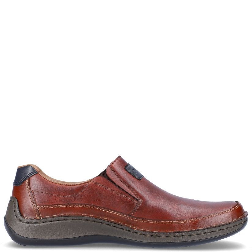 RIEKER Klasikiniai batai vyrams, Ruda, FORMAL 3